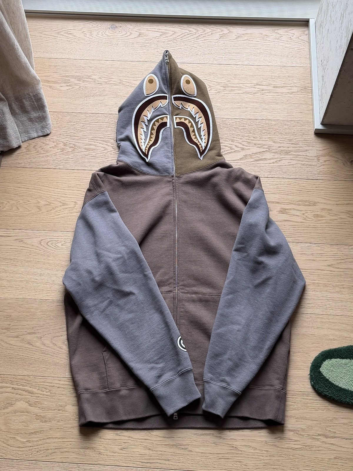 Bape Bape Color Block Shark Hoodie Size US L / EU 52-54 / 3 - 1 Thumbnail