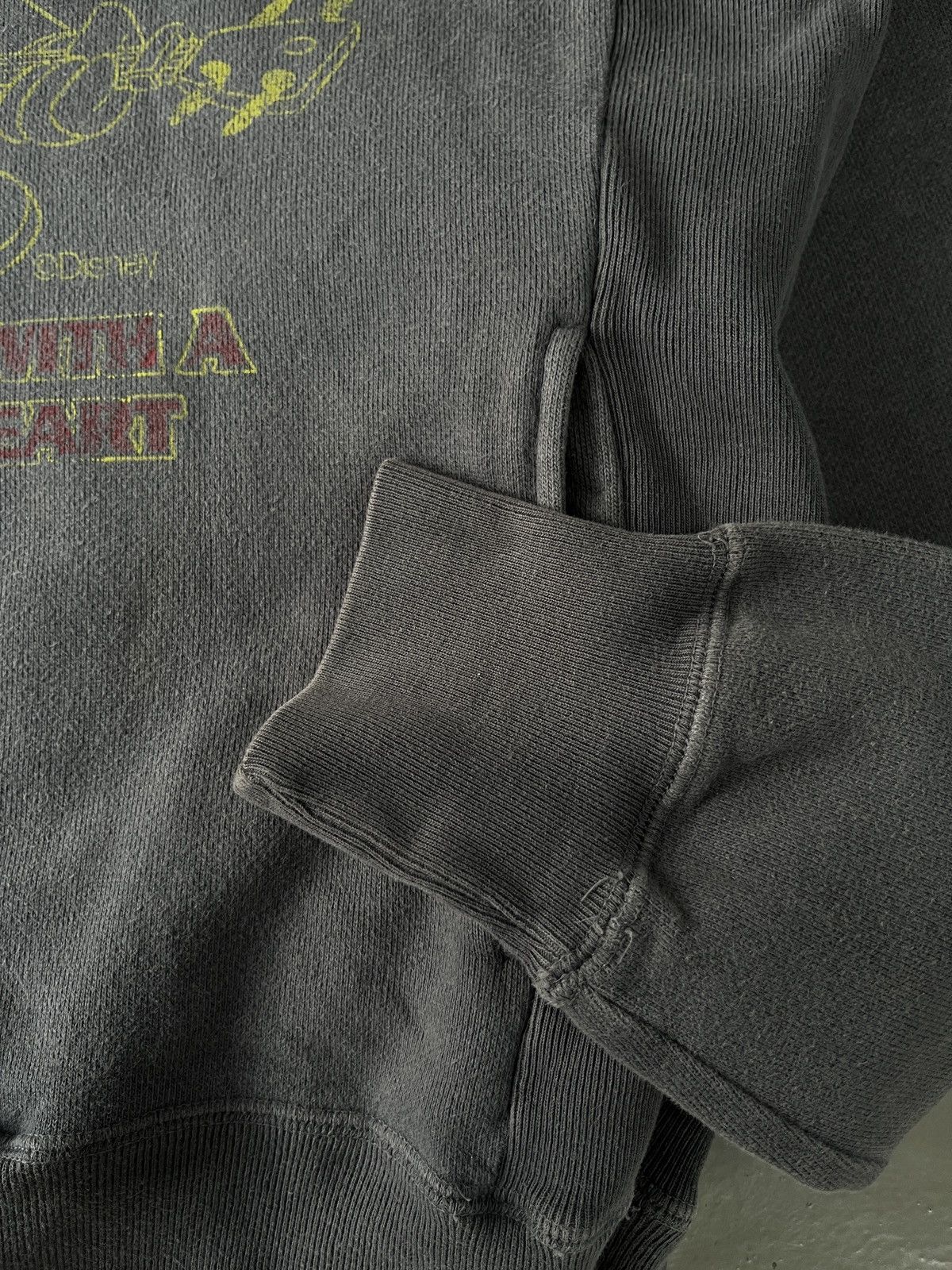 Number (N)ine Mickey Sunfaded Metallica Parody Reverse Weave Supreme Style Size US M / EU 48-50 / 2 - 14 Thumbnail