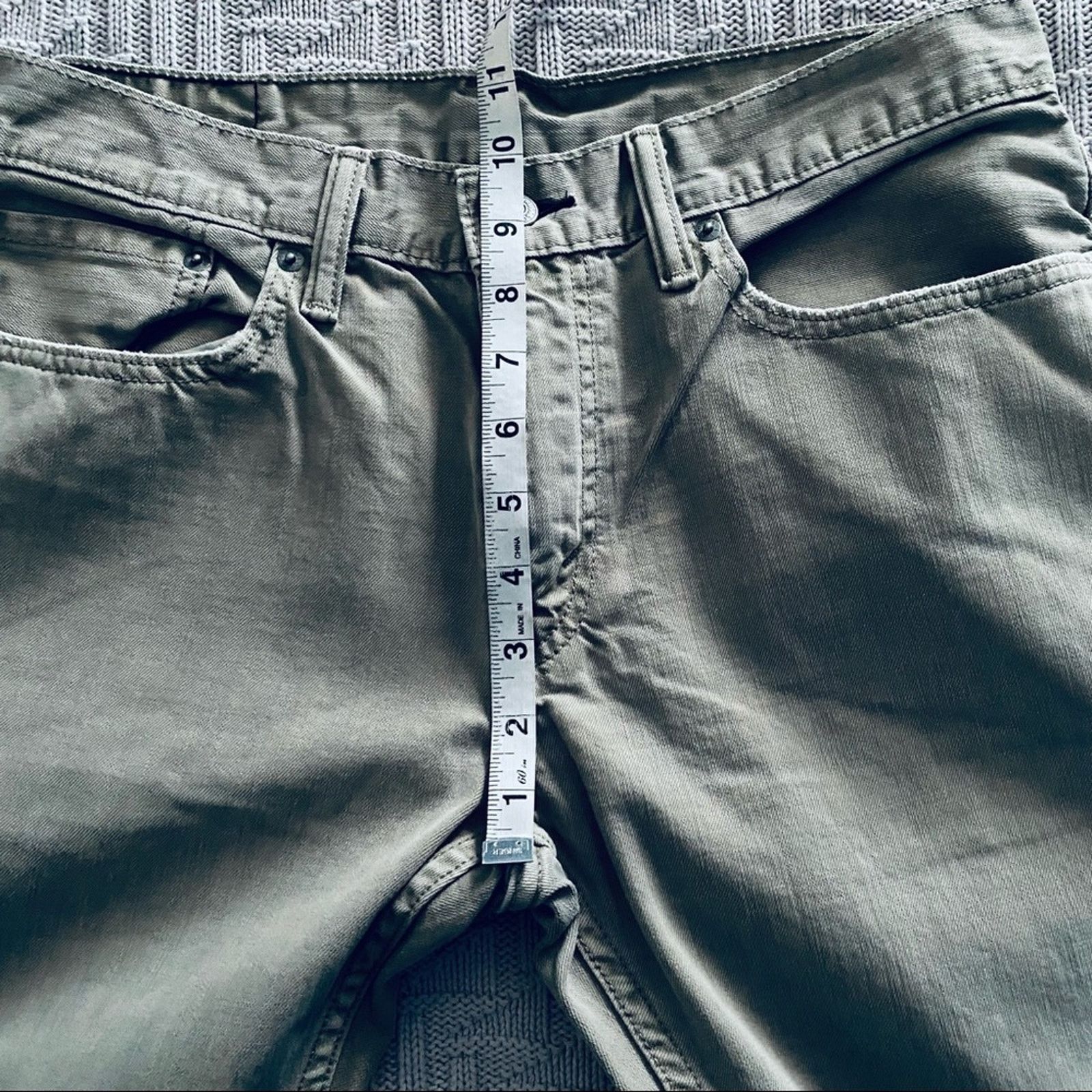 Levi's Levi's 514 khaki straight leg jeans Size US 32 / EU 48 - 7 Thumbnail