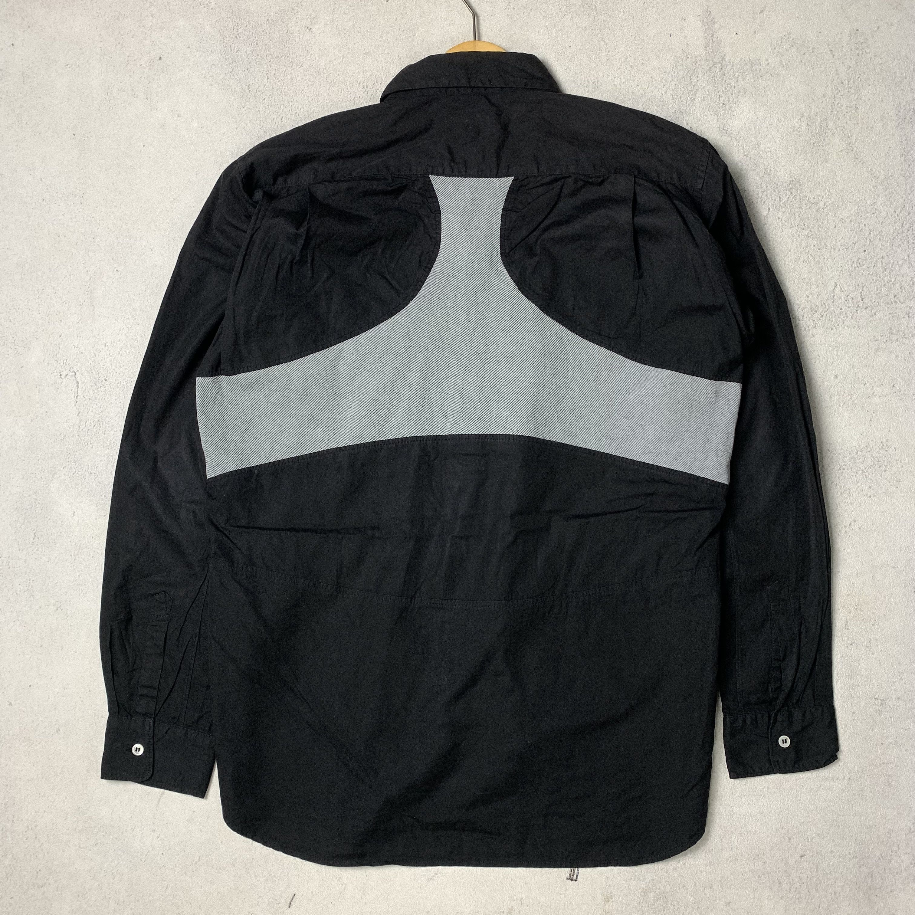 Comme des Garcons CDG Homme Deux Shirt Black Size US M / EU 48-50 / 2 - 6 Thumbnail