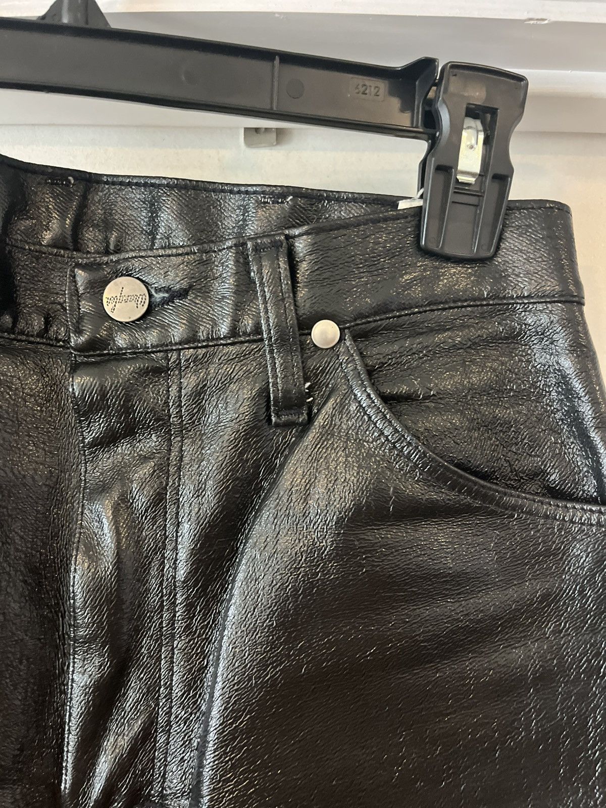 Wrangler Vintage Rare Wrangler Black Coated Jeans Size US 29 - 1 Thumbnail