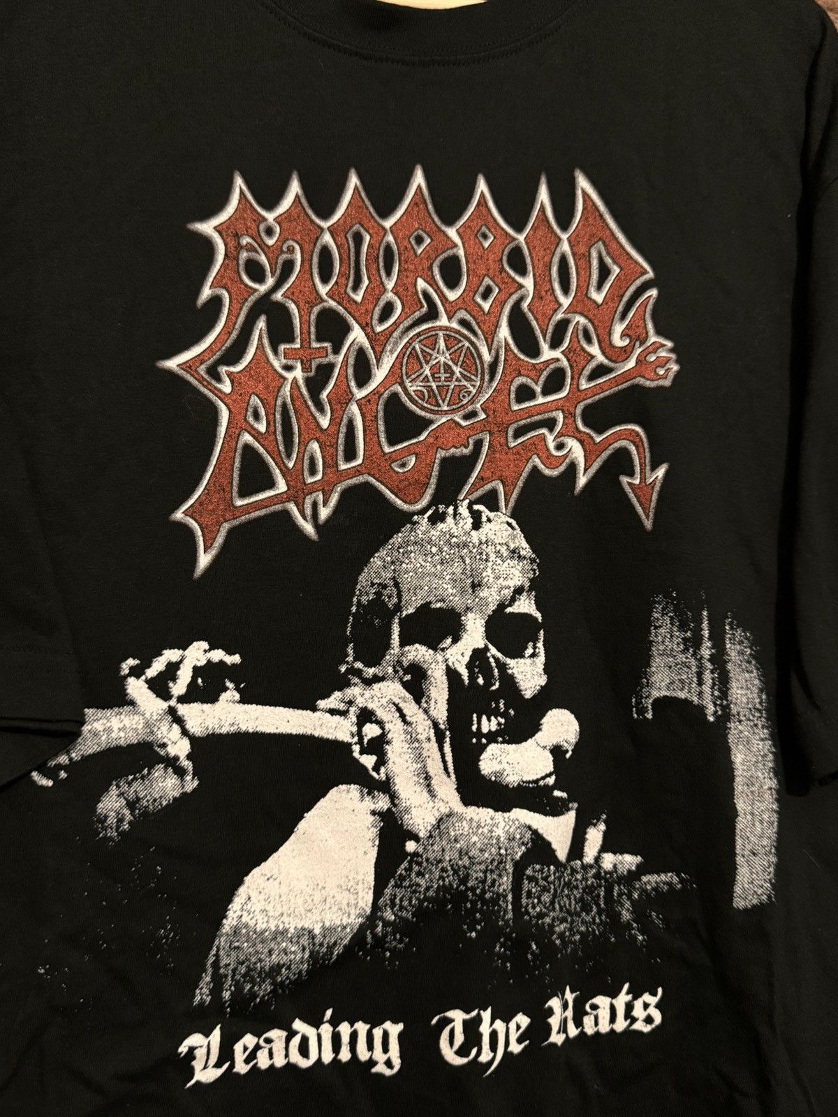 Band Tees Rare Vintage 00s Morbid Angel Leading The Rat Metal Band Tee Size US XL / EU 56 / 4 - 3 Thumbnail