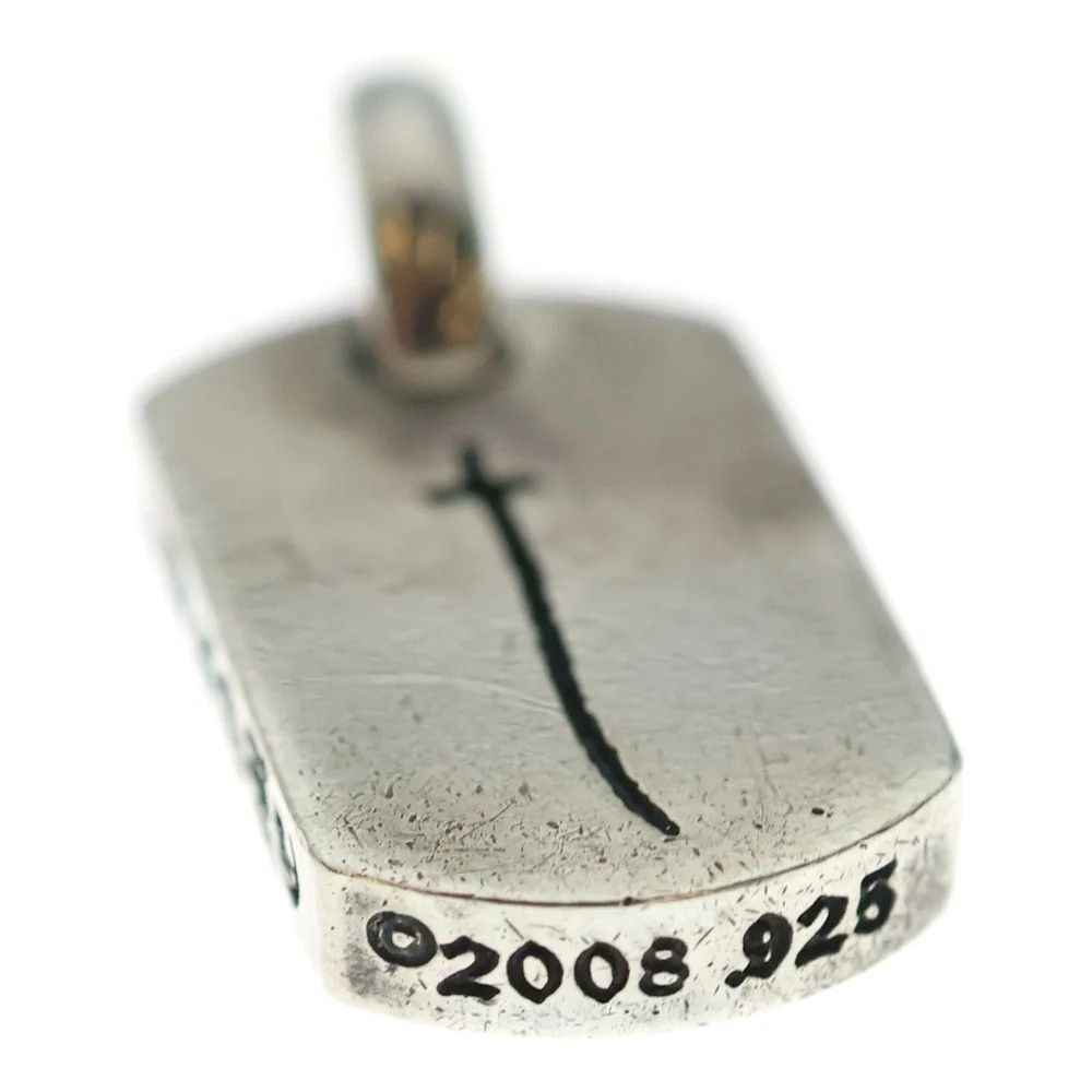 Chrome Hearts Chrome Hearts Cross Dog Tag Pendant Necklace Charm Size ONE SIZE - 5 Thumbnail