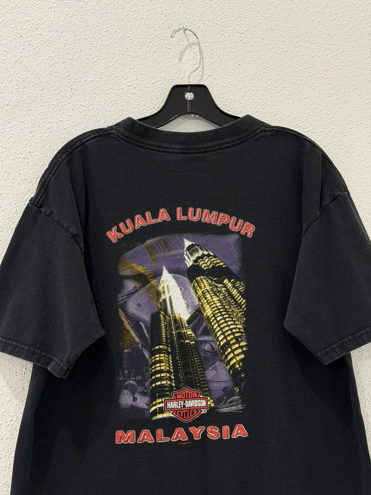 Harley Davidson Vintage 90s Harley Davidson Kuala Lumpur Malaysia Tee XL USA Size US XL / EU 56 / 4 - 2 Thumbnail