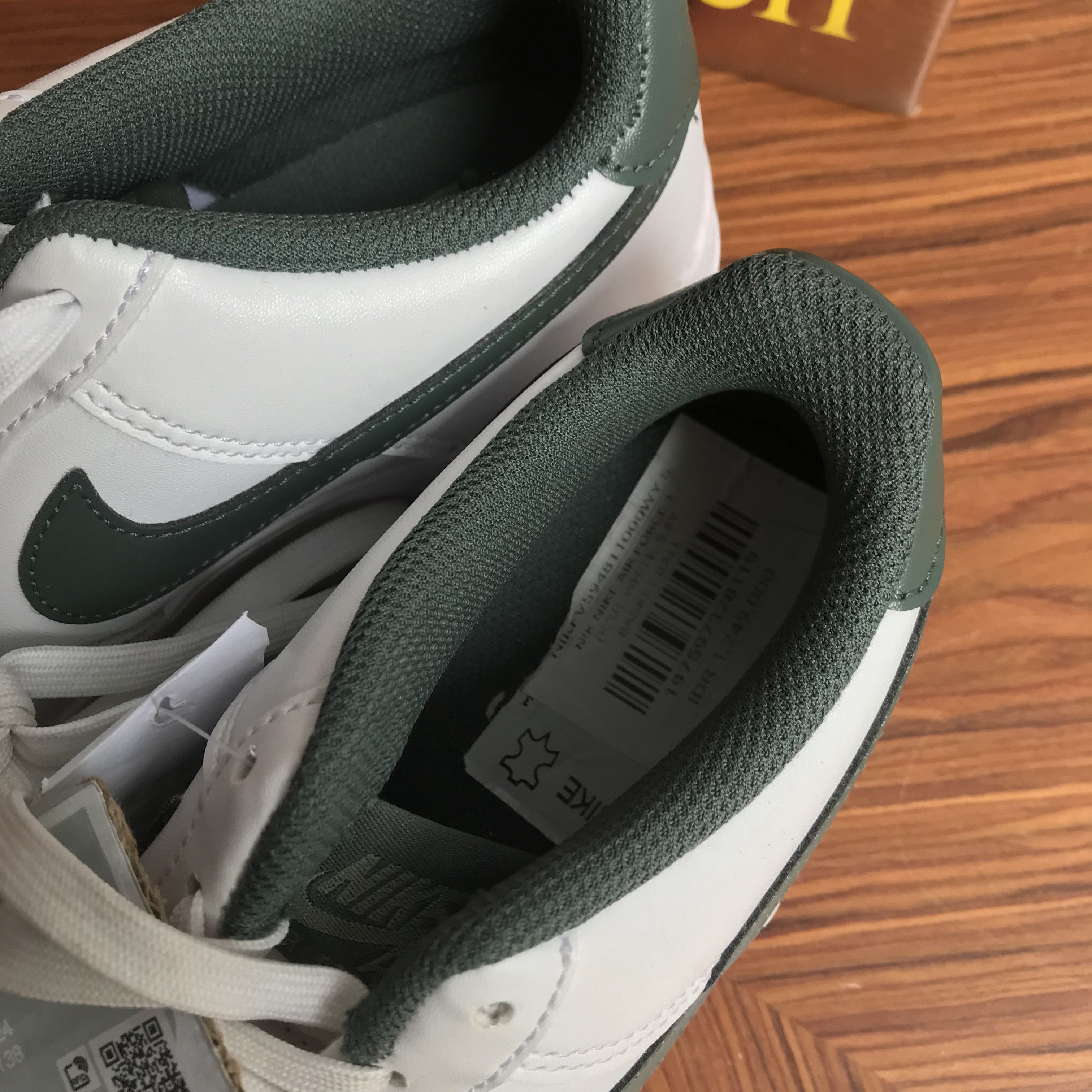 Nike Nike Air Force 1 Green Union Size 5uk 38 eur 24 Size US 5.5 / EU 38 - 9 Thumbnail