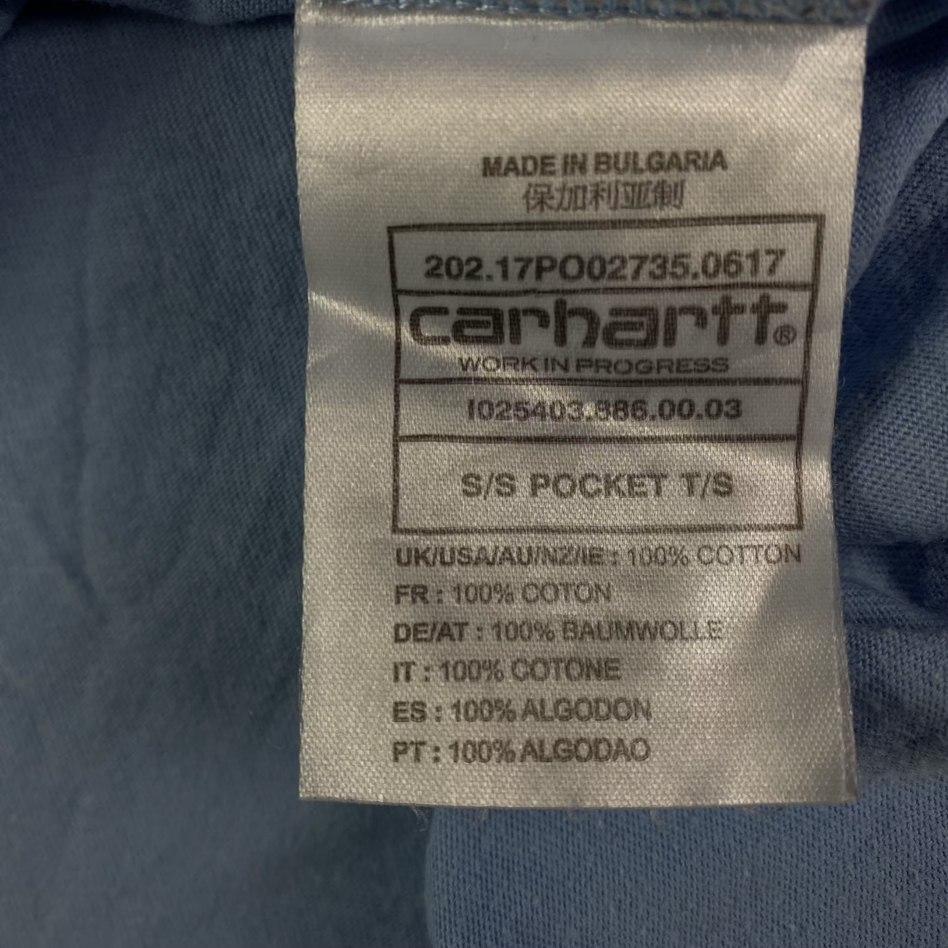 Carhartt × Carhartt Wip Mens T Shirt Carhartt Size M Size US M / EU 48-50 / 2 - 5 Thumbnail