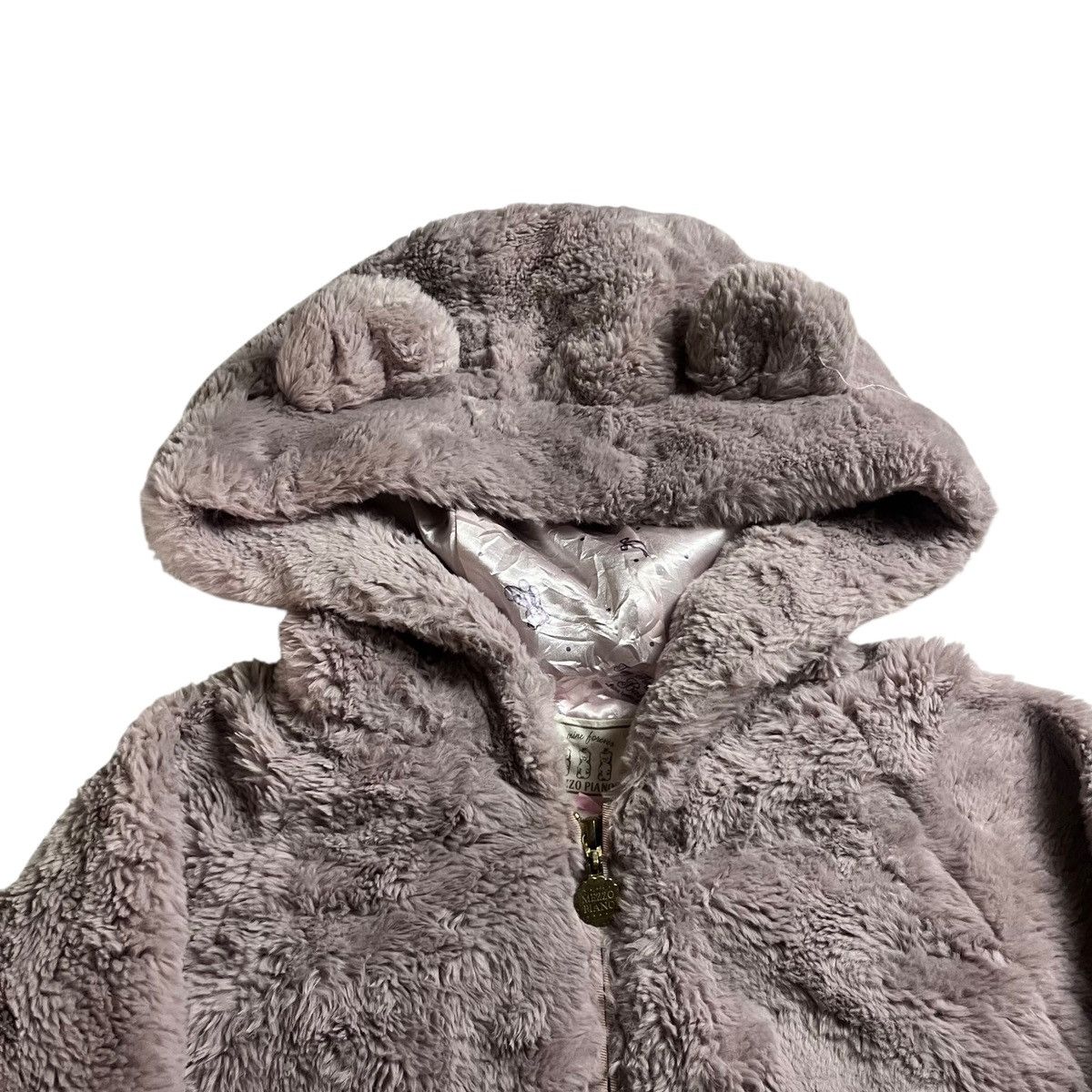 Angel Blue Meezo piano sherpa Ear zip hoodie✨ Size US M / EU 48-50 / 2 - 6 Thumbnail