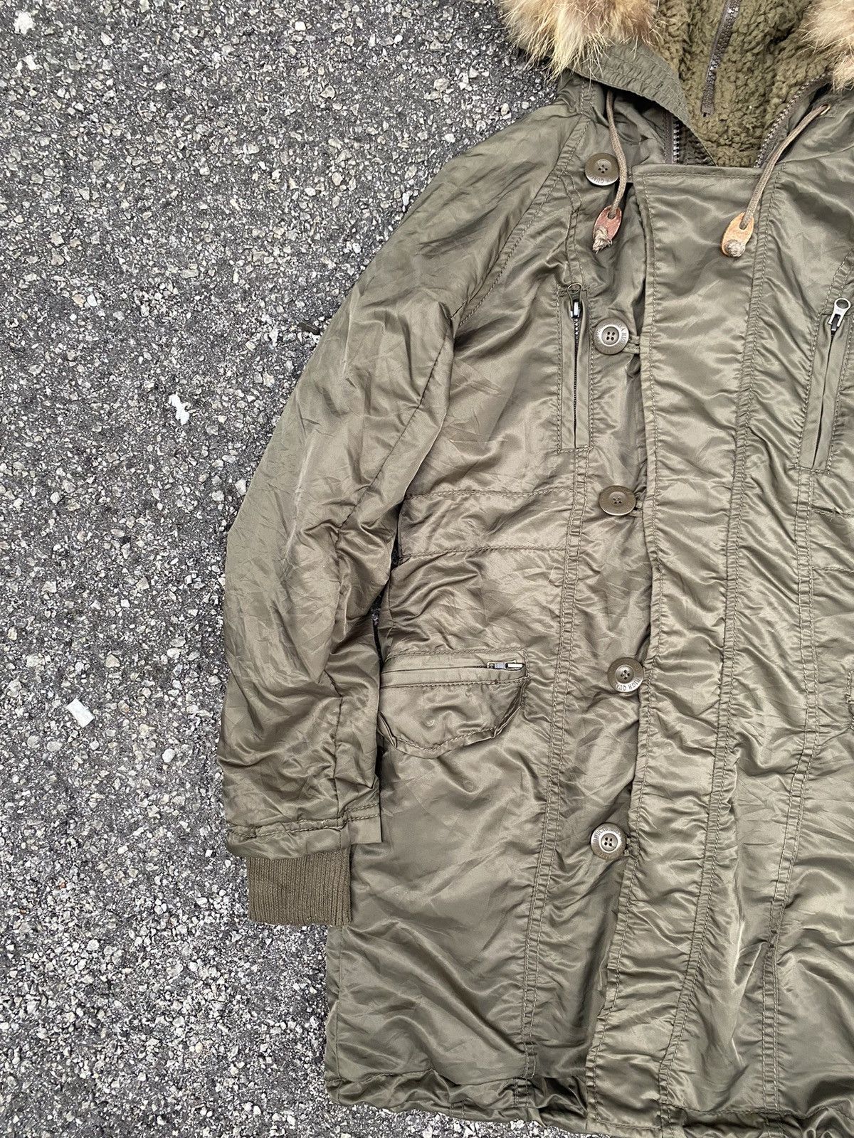 If Six Was Nine × Le Grande Bleu (L.G.B.) rare G.O.A bomber fur parka Size US S / EU 44-46 / 1 - 5 Thumbnail