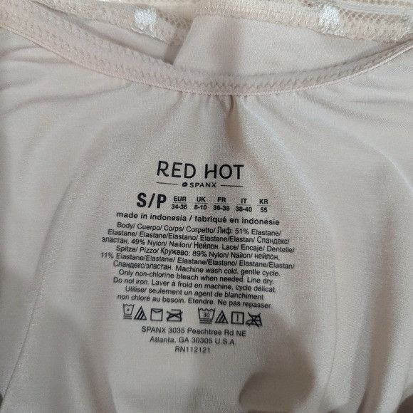 Spanx SPANX Red Hot beige colored dress Shapewear Sz Small Size ONE SIZE - 4 Thumbnail