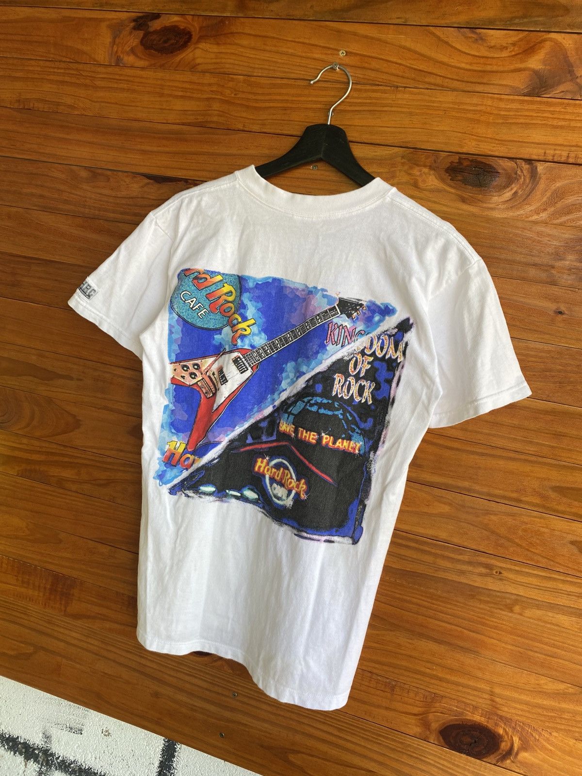 Hard Rock Cafe Vintage 1996 Hard Rock Cafe Orlando “Kingdom of Rock” HeavyT Size US S / EU 44-46 / 1 - 4 Thumbnail