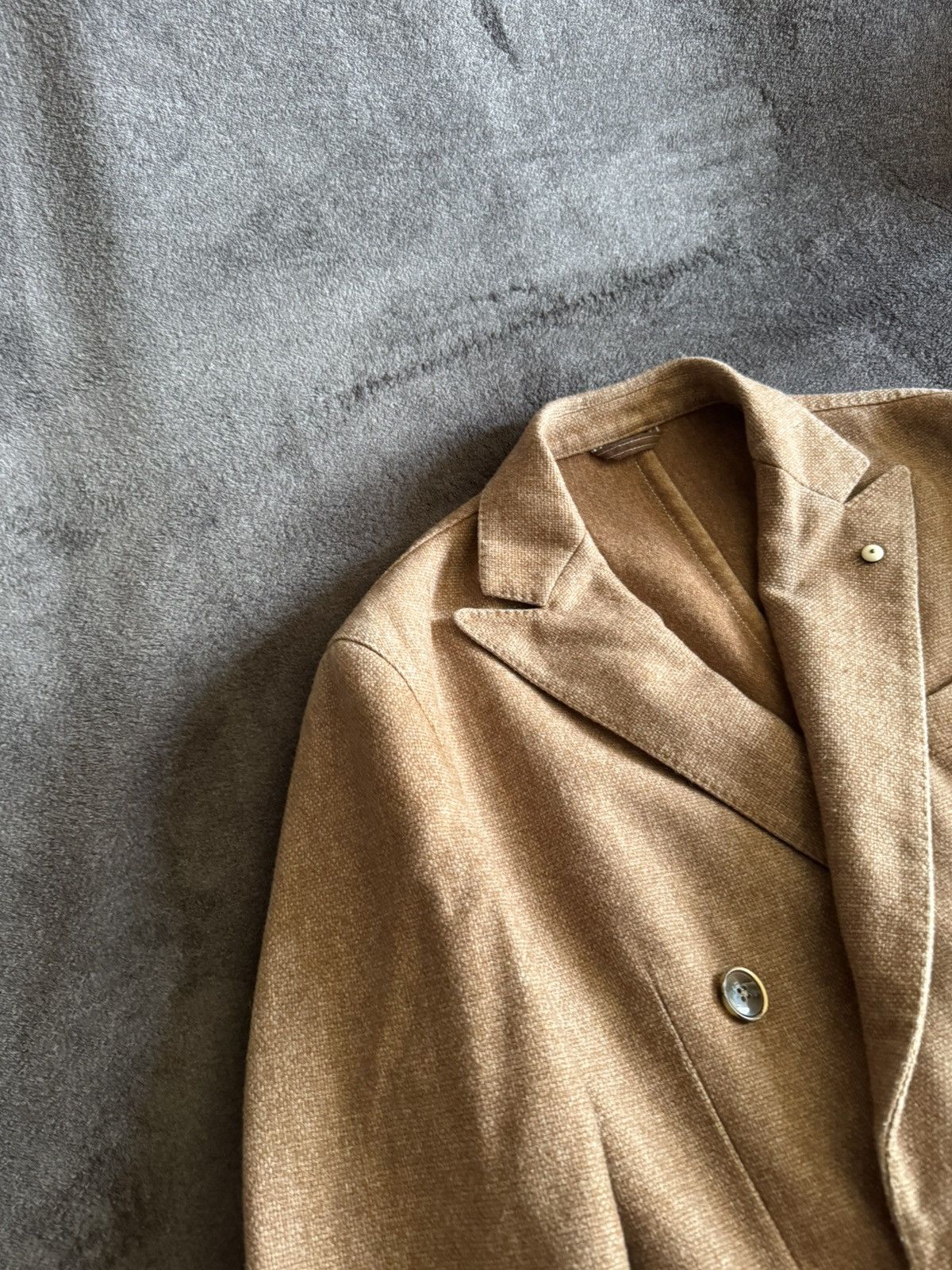 L.B.M. 1911 L.B.M 1911 luxury mens wool coat double-breasted Size US M / EU 48-50 / 2 - 2 Thumbnail