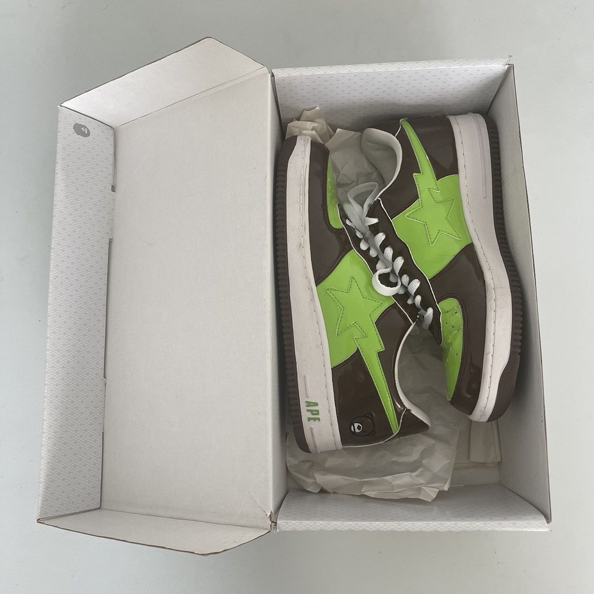 Bape OG Bape Baby Milo Bear Bapesta Size US 9 / EU 42 - 19 Thumbnail