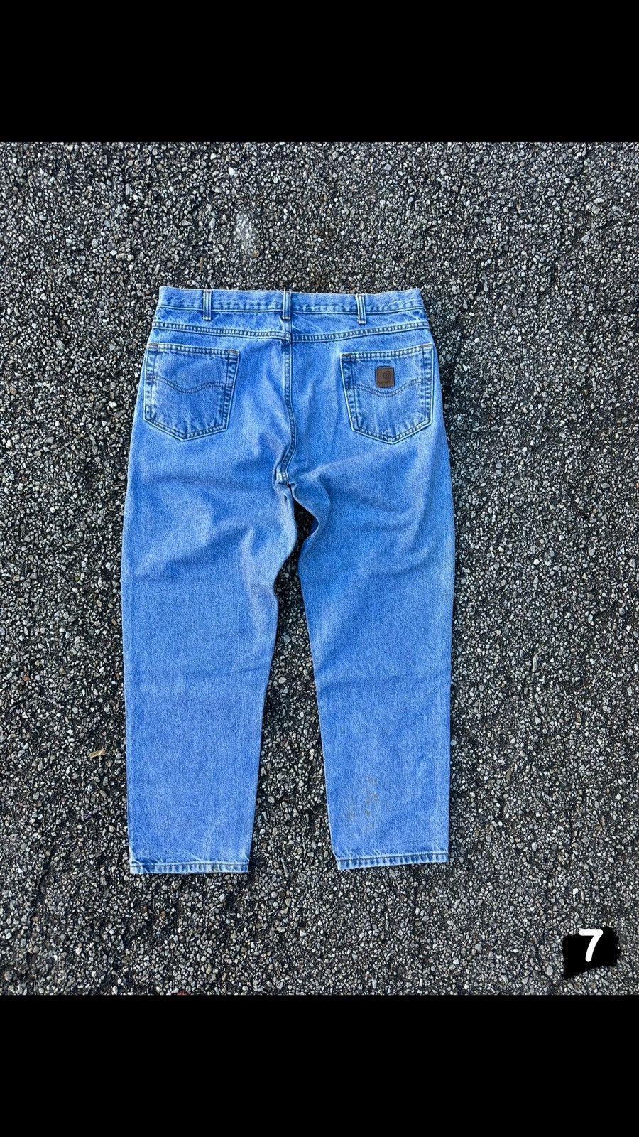 Carhartt × Japanese Brand × Vintage Vintage Men’s Blue Jeans Pants Carhartt Size US 38 / EU 54 - 15 Thumbnail