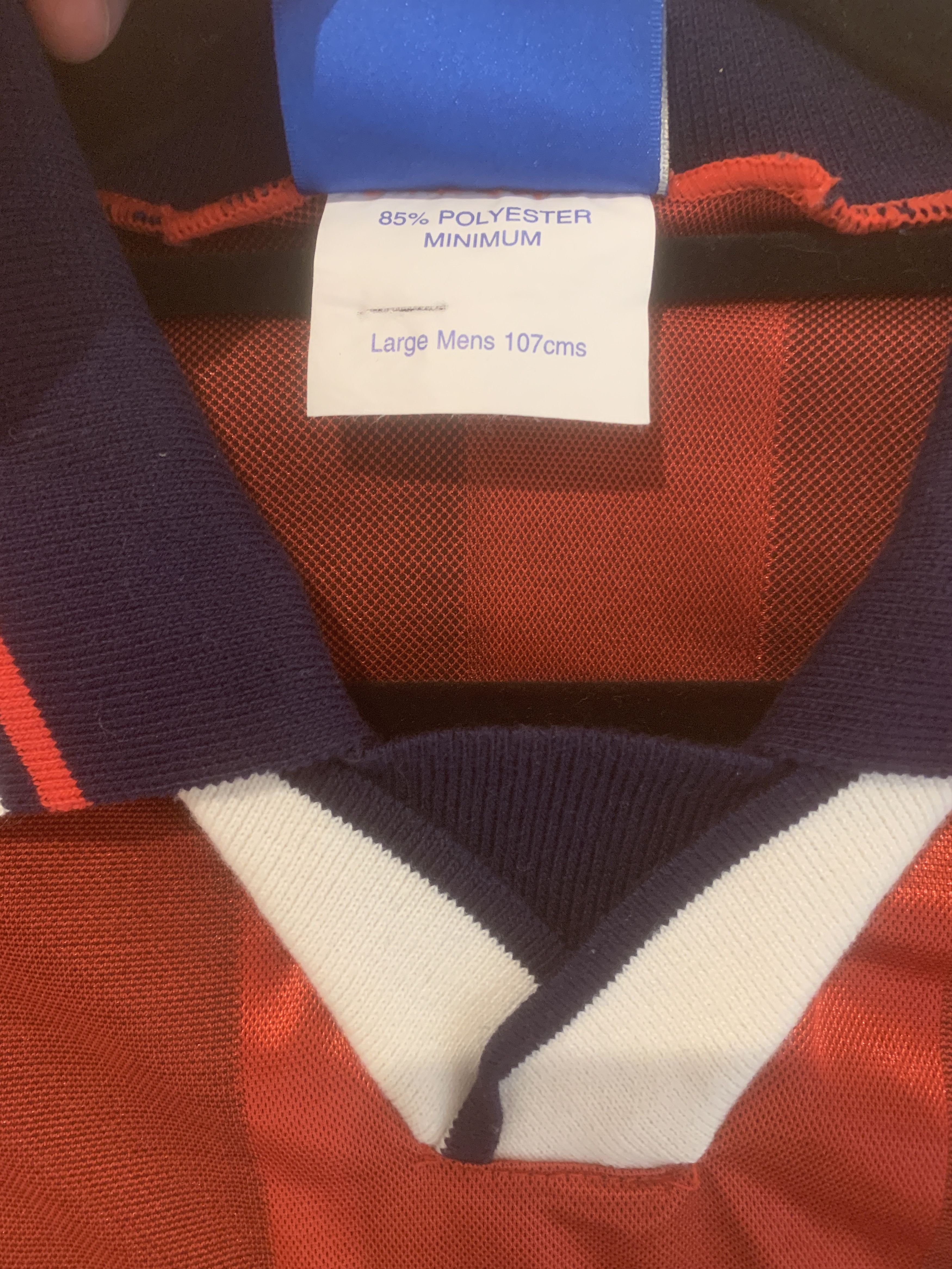 Umbro Vintage England 1998 Away Kit Football Soccer Jersey Size Size US L / EU 52-54 / 3 - 5 Thumbnail