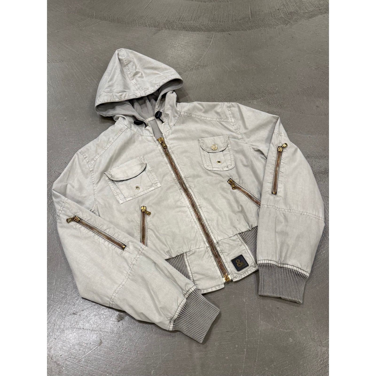Dolce & Gabbana 2000s Dolce & Gabbana cropped zipper military jacket Size M / US 6-8 / IT 42-44 - 2 Thumbnail