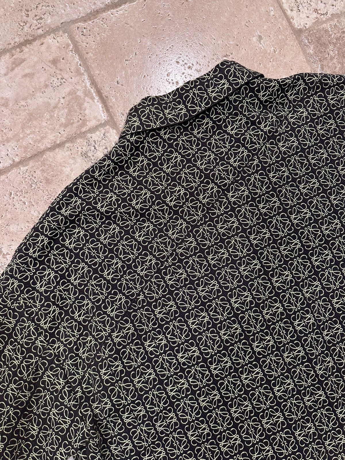 Loewe Loewe Monogram Anagram Jacquard Zip Up Jacket Size US XXL / EU 58 / 5 - 17 Thumbnail
