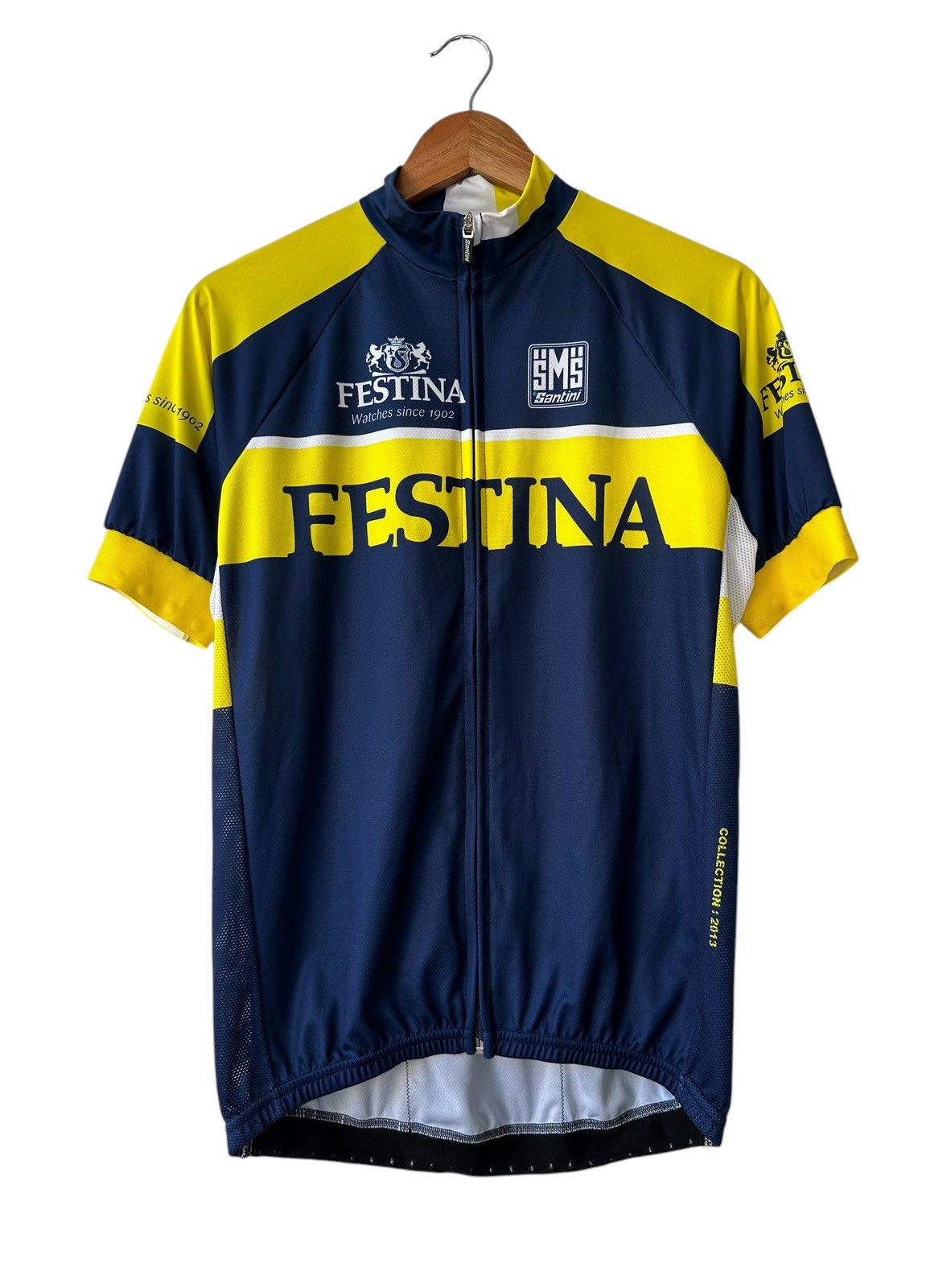 Vintage Festina Watches Pro Cycling Team Shirt SMS Santini Size XL Size US XL / EU 56 / 4 - 1 Thumbnail