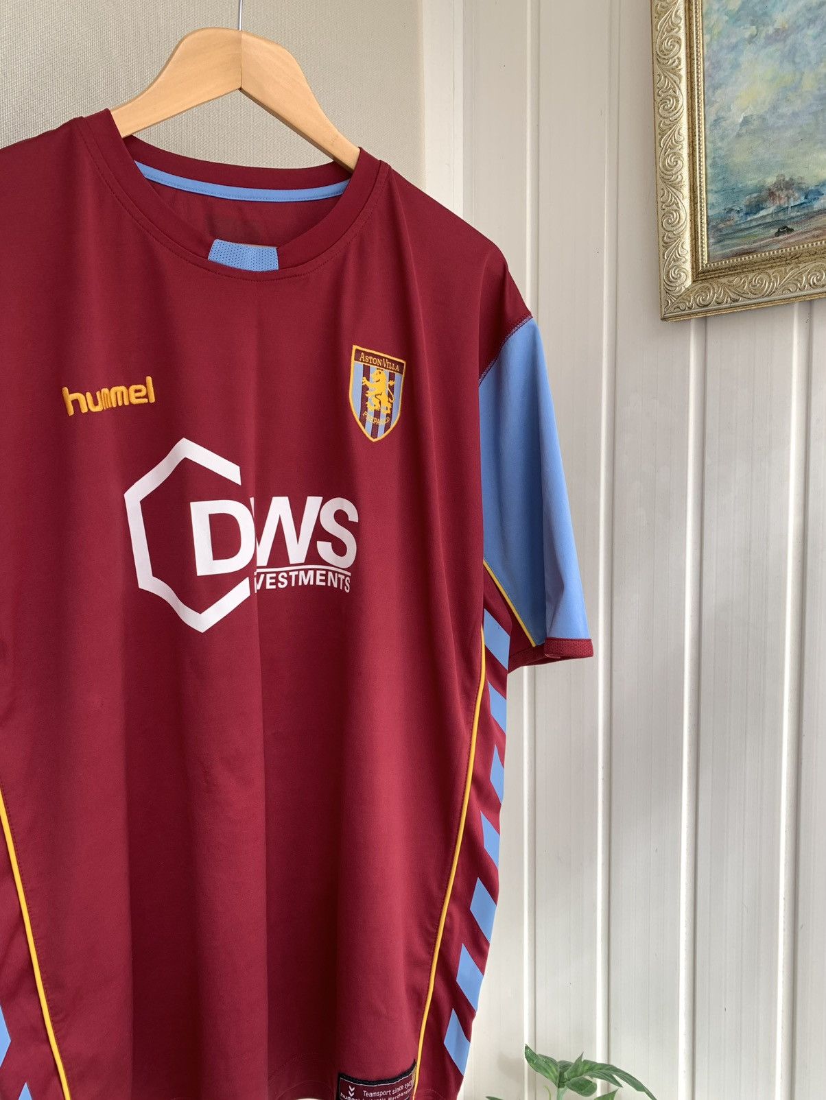 Hummel Hummel ASTON VILLA FC 2005-2006 Vintage Home Shirt Size XL Size US XL / EU 56 / 4 - 2 Thumbnail