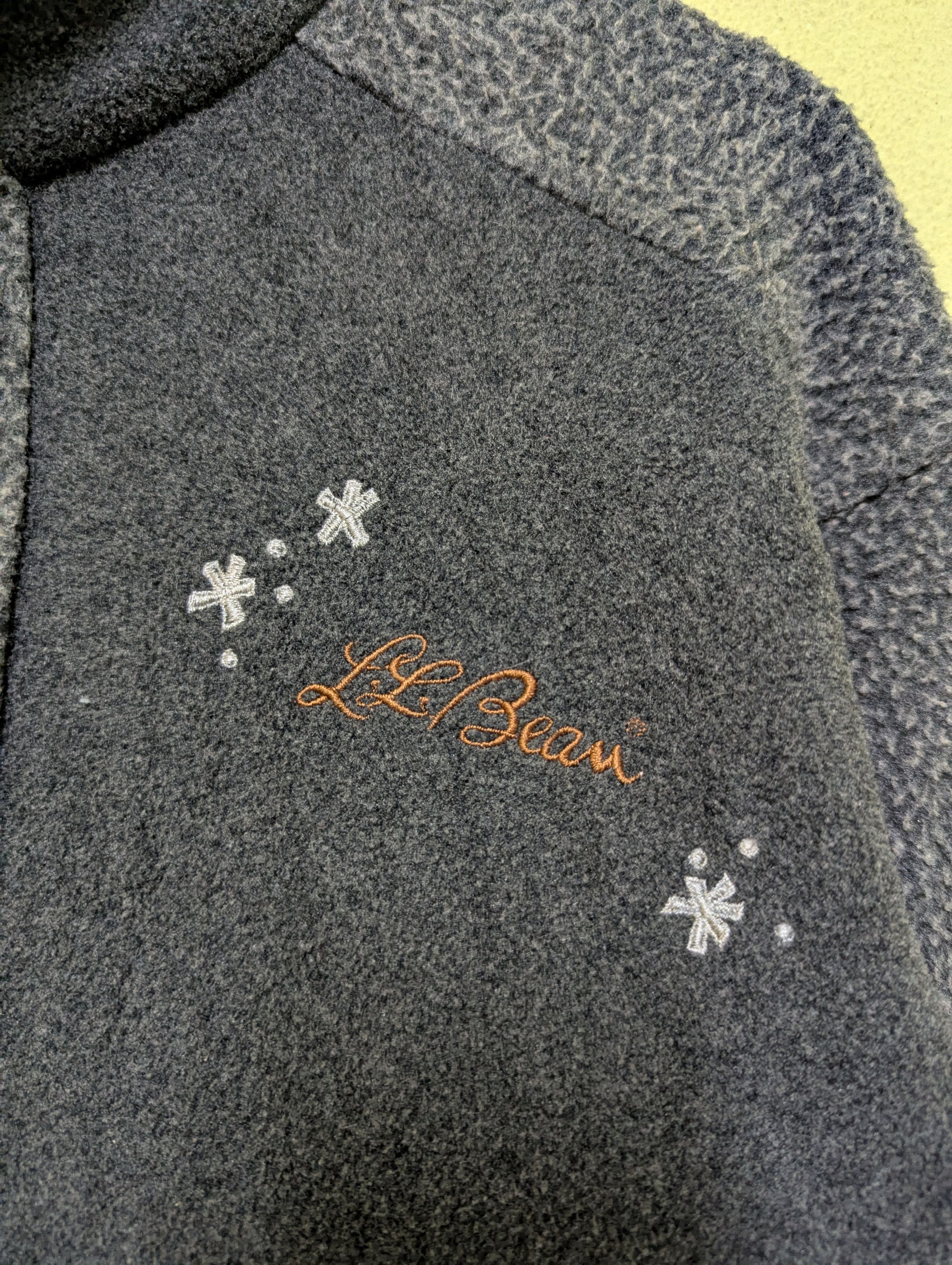 L.L. Bean Vintage 80s LLBean Fleece Jacket Sweater Size US L / EU 52-54 / 3 - 6 Thumbnail