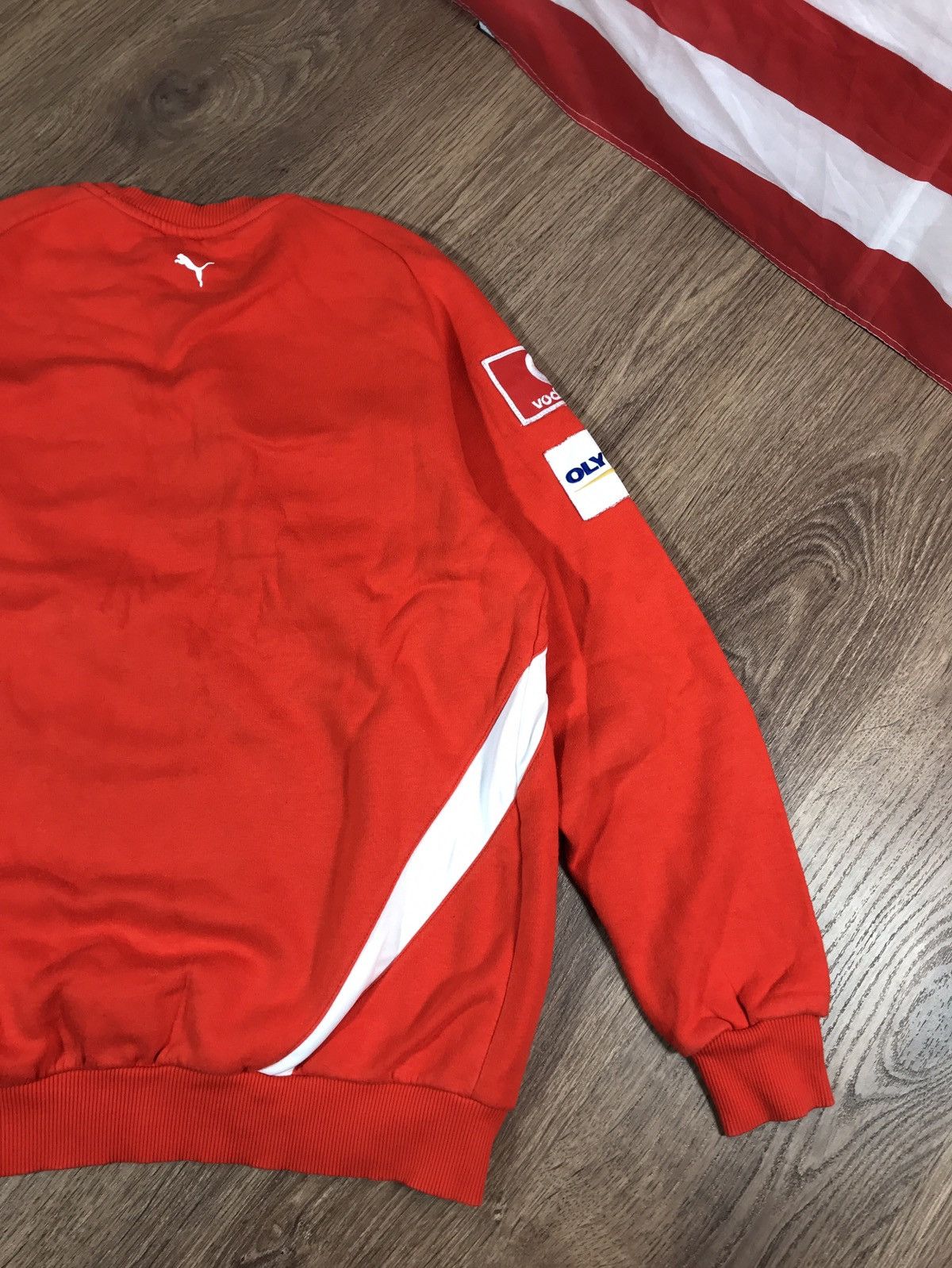 Ferrari × Puma × Vintage Puma Ferrari Vintage Sweatshirt Size M Size US M / EU 48-50 / 2 - 14 Thumbnail
