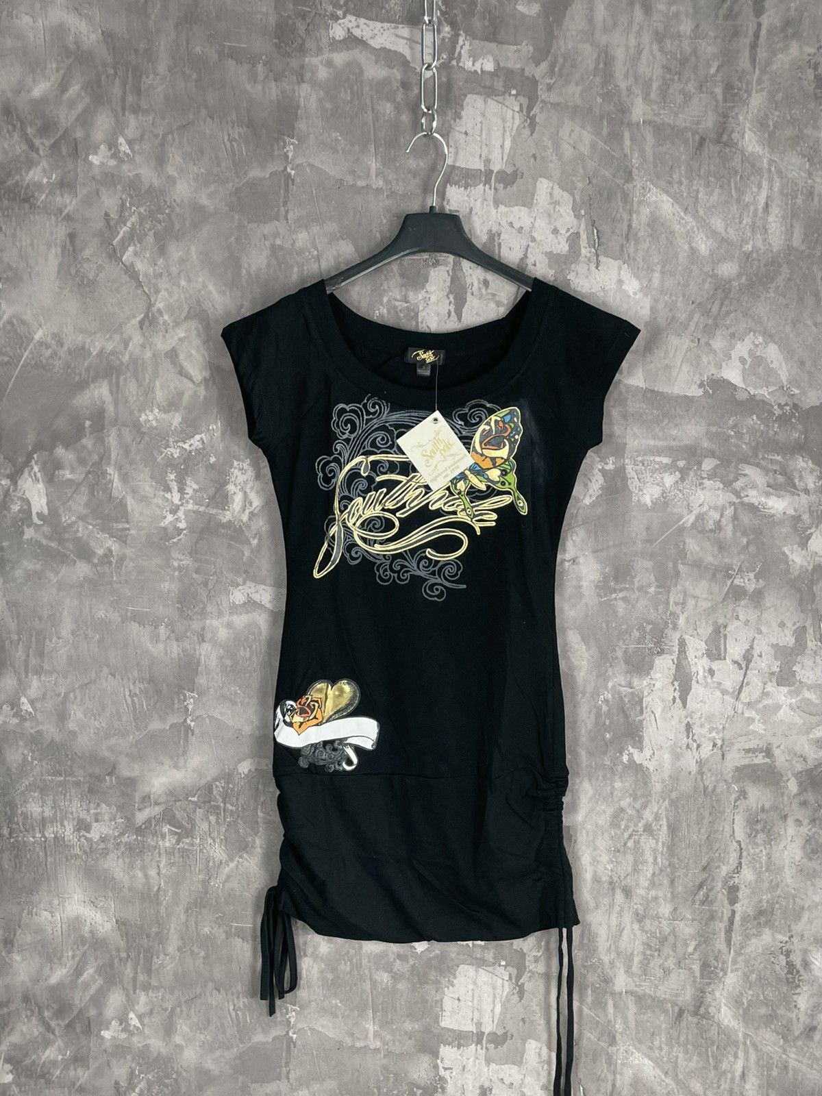 Southpole Vintage 2000s Affliction Style South Pole Glam T Shirt Size S / US 4 / IT 40 - 1 Thumbnail