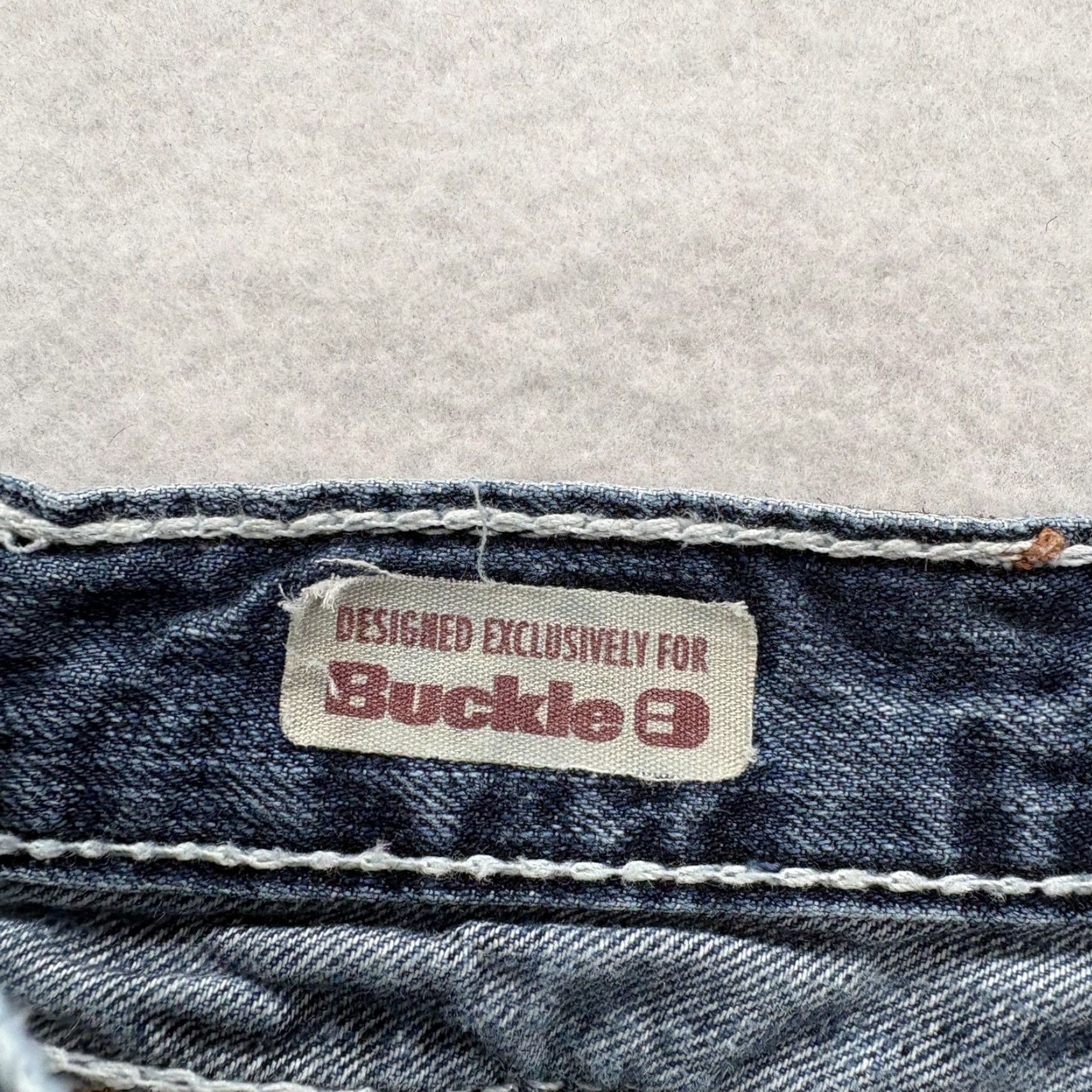 Vintage BIG STAR Jeans Mens 34x28 Medium Blue Orion Slim Boot Distressed Denim Buckle Shirt? Size US 34 / EU 50 - 6 Thumbnail