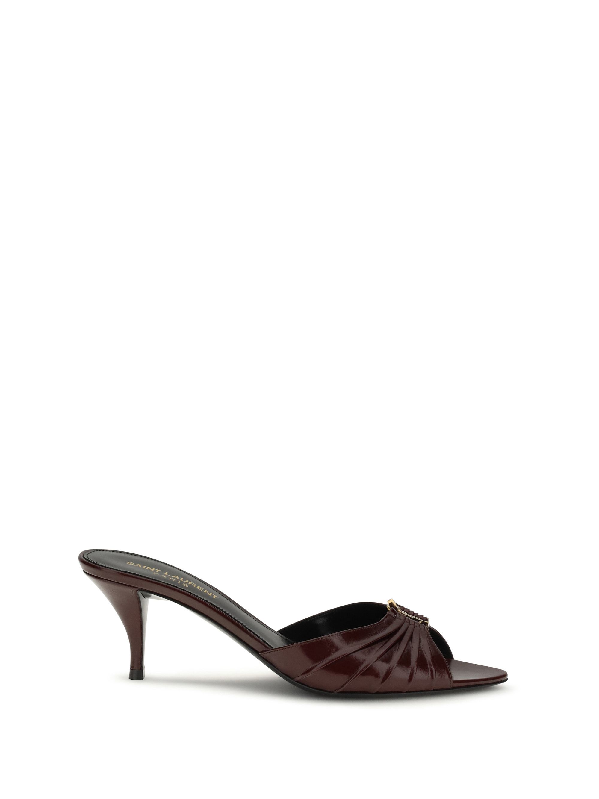 Saint Laurent Paris Babylone Sandals Size US 7 / IT 37 - 1 Thumbnail