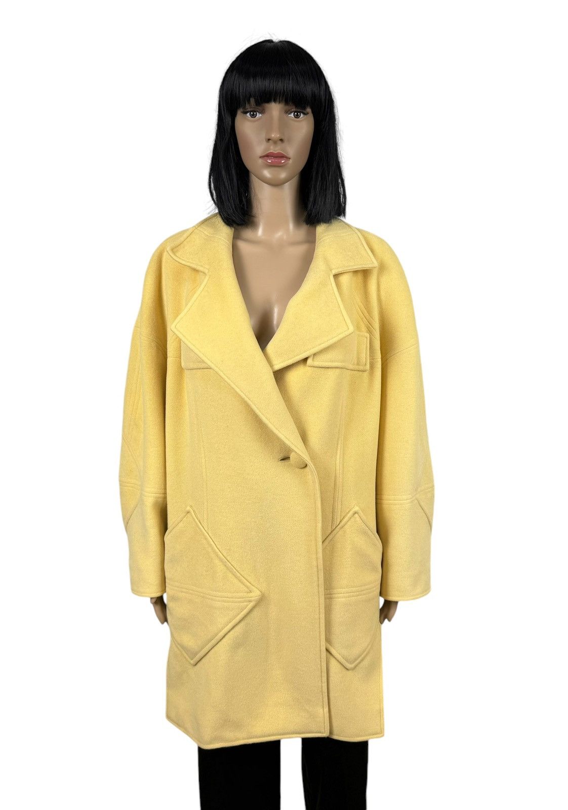 Christian Lacroix × Vintage Christian Lacroix Lana Wool Vintage Coat size 38 Size XS / US 0-2 / IT 36-38 - 1 Thumbnail