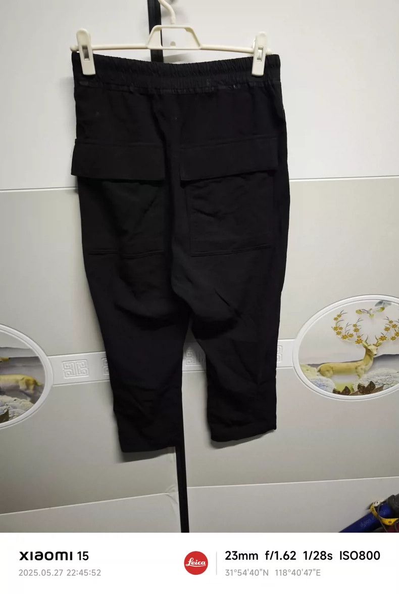 Rick Owens Rick Owens size 2 FW19 Larry wool cropped pants Size US 28 / EU 44 - 3 Thumbnail