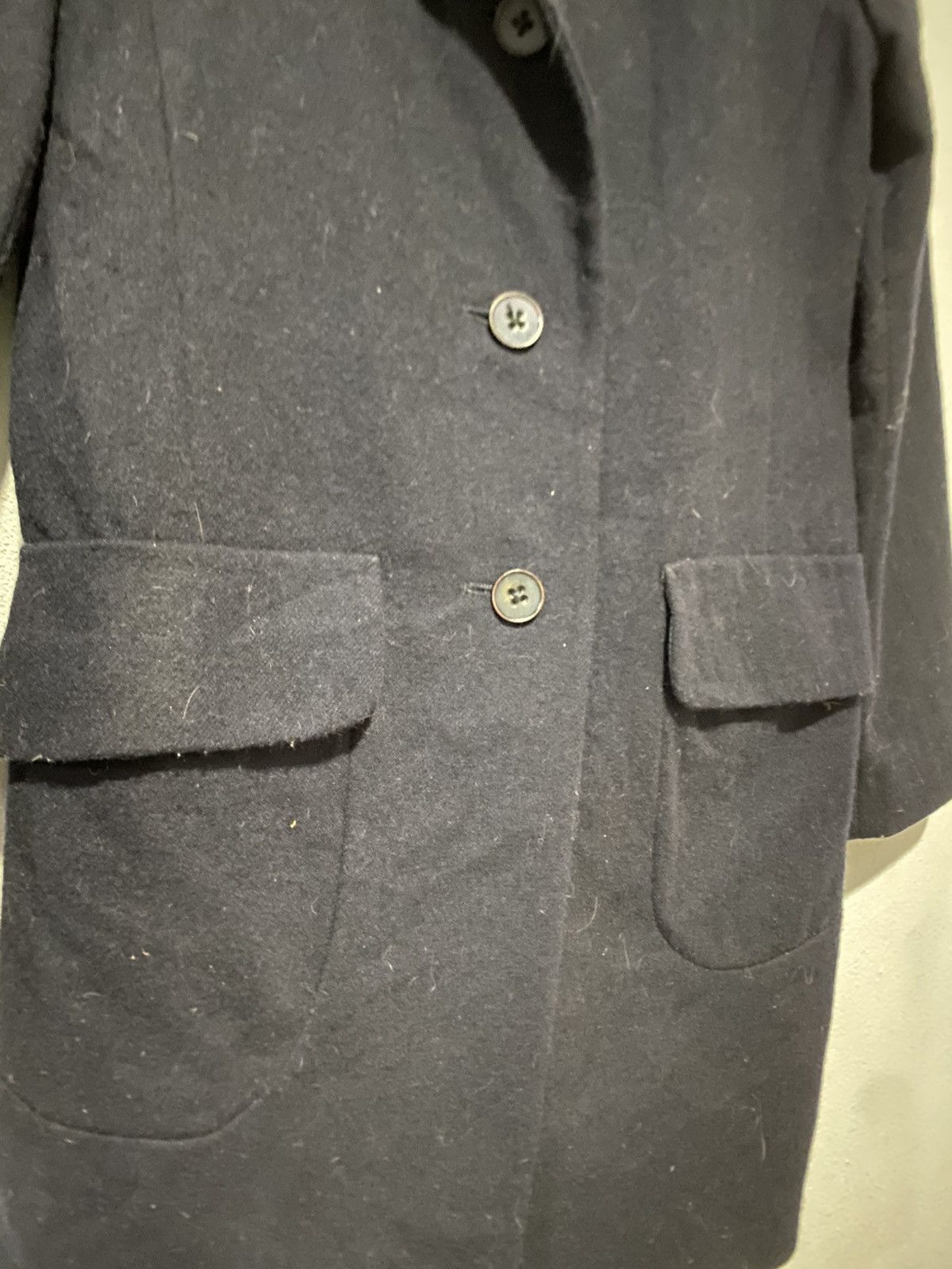 Japanese Brand × Jil Sander × Uniqlo Uniqlo x Jil Sander Long Jacket Wool Material Size M / US 6-8 / IT 42-44 - 6 Thumbnail