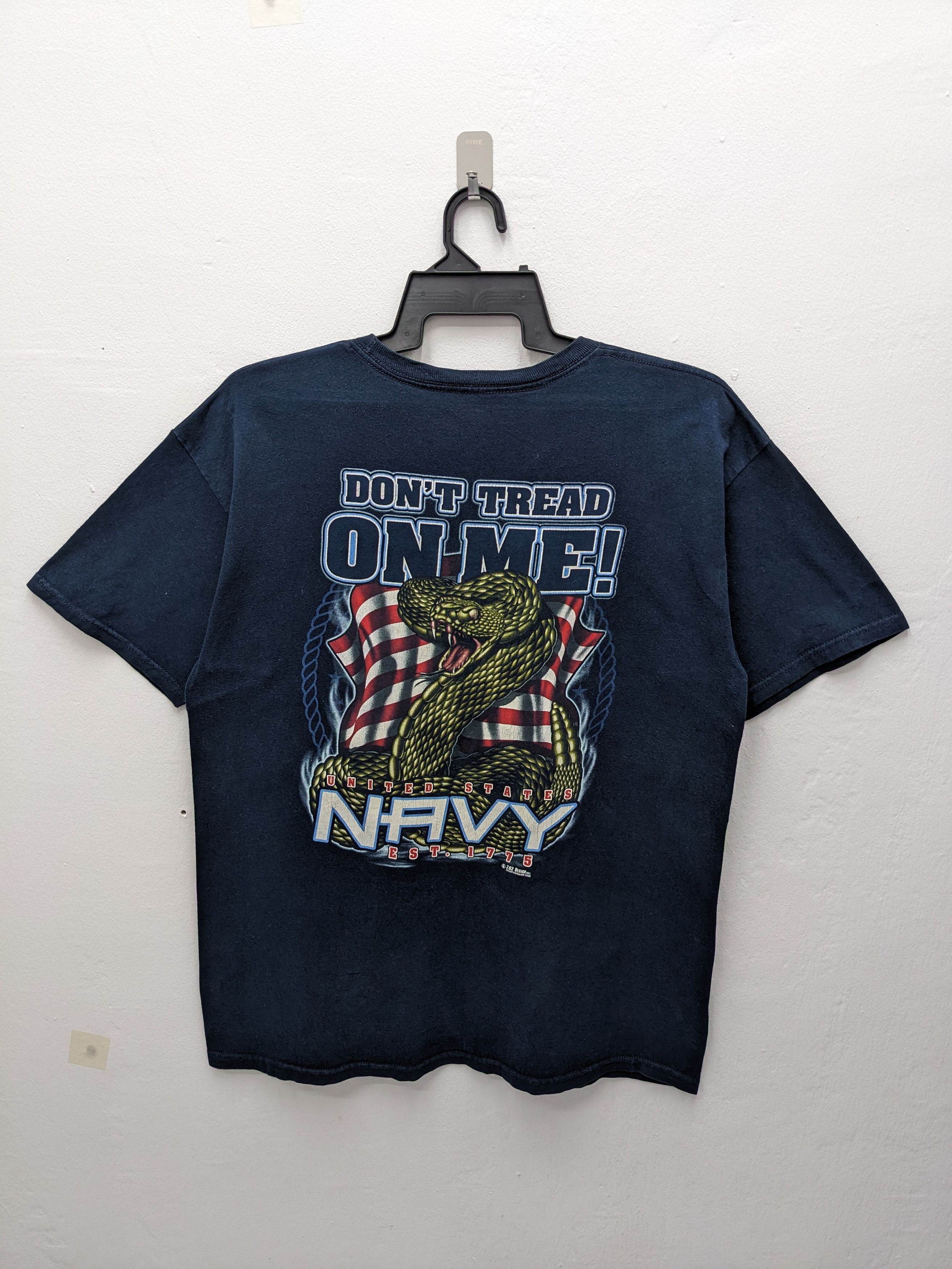 Vintage UNITED STATES NAVY 7.62 DESIGN TSHIRT Size US L / EU 52-54 / 3 - 5 Thumbnail