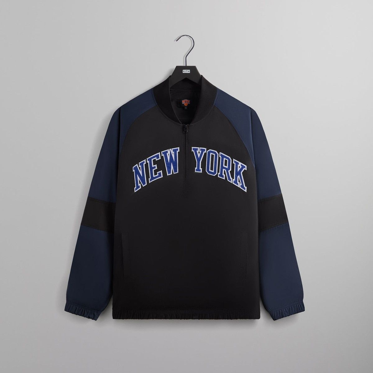 Kith Kith for the New York Knicks Ball Nylon Black Quarter Zip XL Size US XL / EU 56 / 4 - 2 Thumbnail