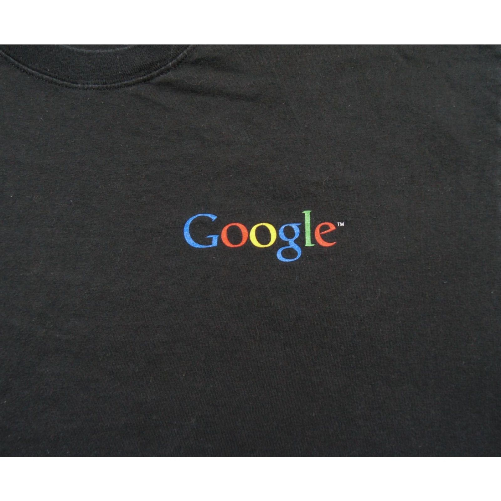 Hanes VINTAGE Google Shirt Mens XL Black Computer Technology Tee Hiring Squad Shirt Mens XL Black Google Size US XL / EU 56 / 4 - 2 Thumbnail