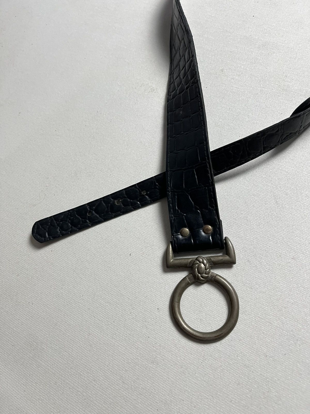 Japanese Brand Vintage wide belts Size ONE SIZE - 2 Thumbnail