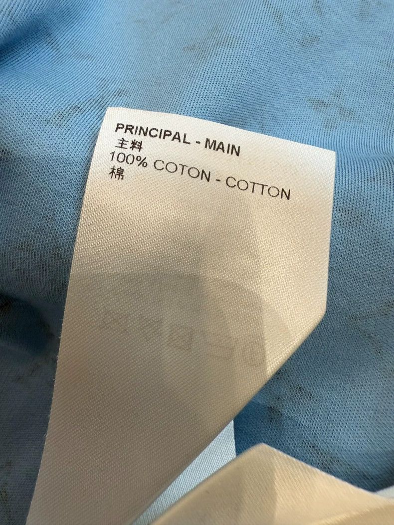 Louis Vuitton Louis Vuitton Light blue full printed logo short sleeve Size US M / EU 48-50 / 2 - 5 Thumbnail
