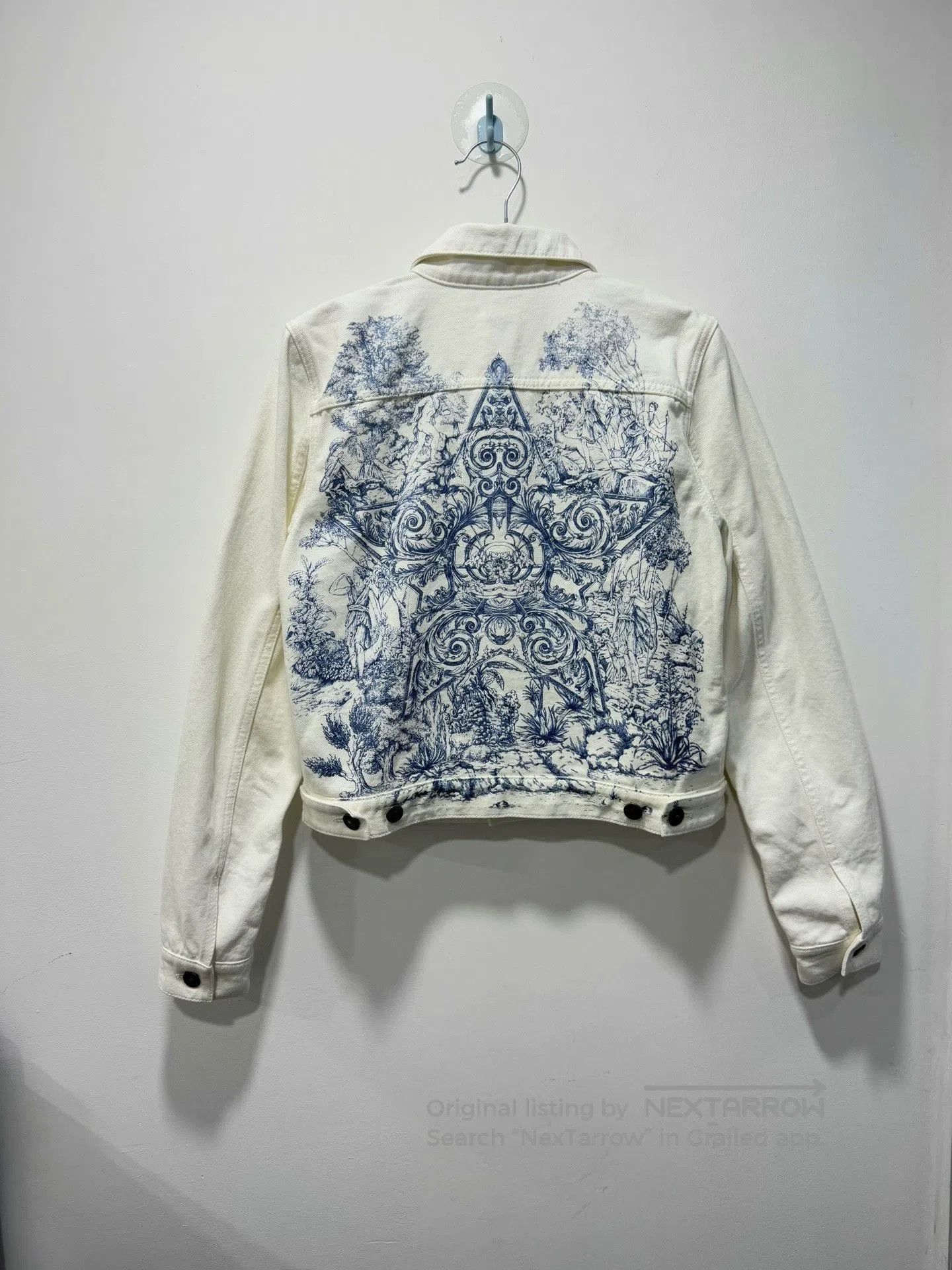 Dior Dior Jungle White Star Denim Jacket. Size XS / US 0-2 / IT 36-38 - 2 Thumbnail