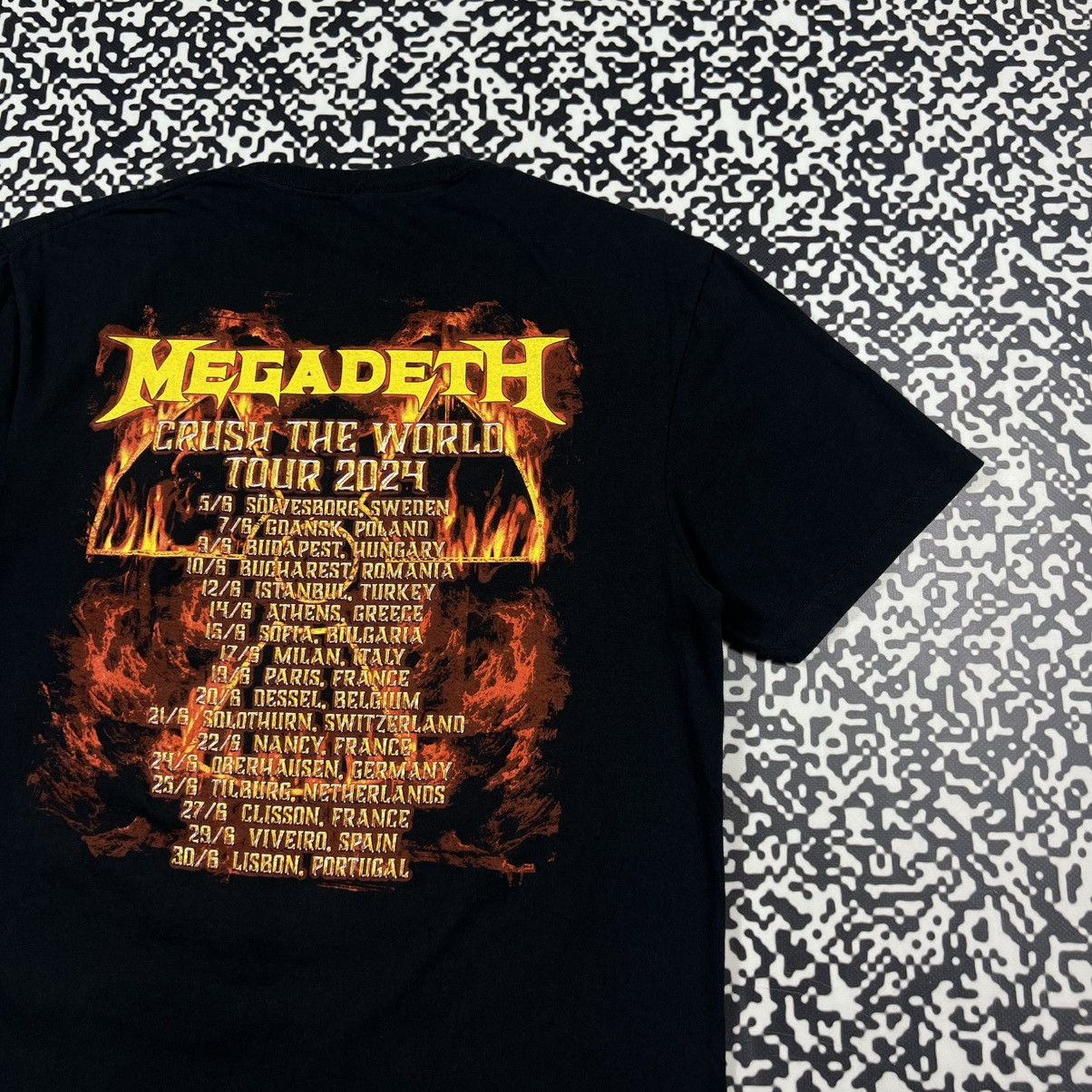 Megadeth Vintage Y2K Megadeth Band Rock Tour Metal Style T-shirt Size US M / EU 48-50 / 2 - 10 Thumbnail