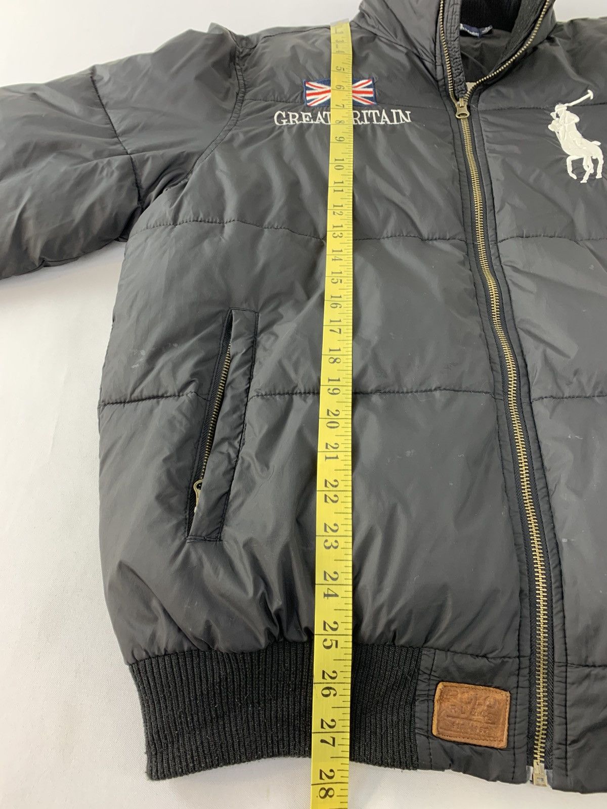 Polo Ralph Lauren Polo Ralph Lauren Great Britaon Down Puffer Embroidery Logo Size US L / EU 52-54 / 3 - 14 Thumbnail