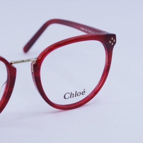 Chloe Chloe CE2690 606 Burgundy Eyeglasses 53mm Size ONE SIZE - 4 Thumbnail