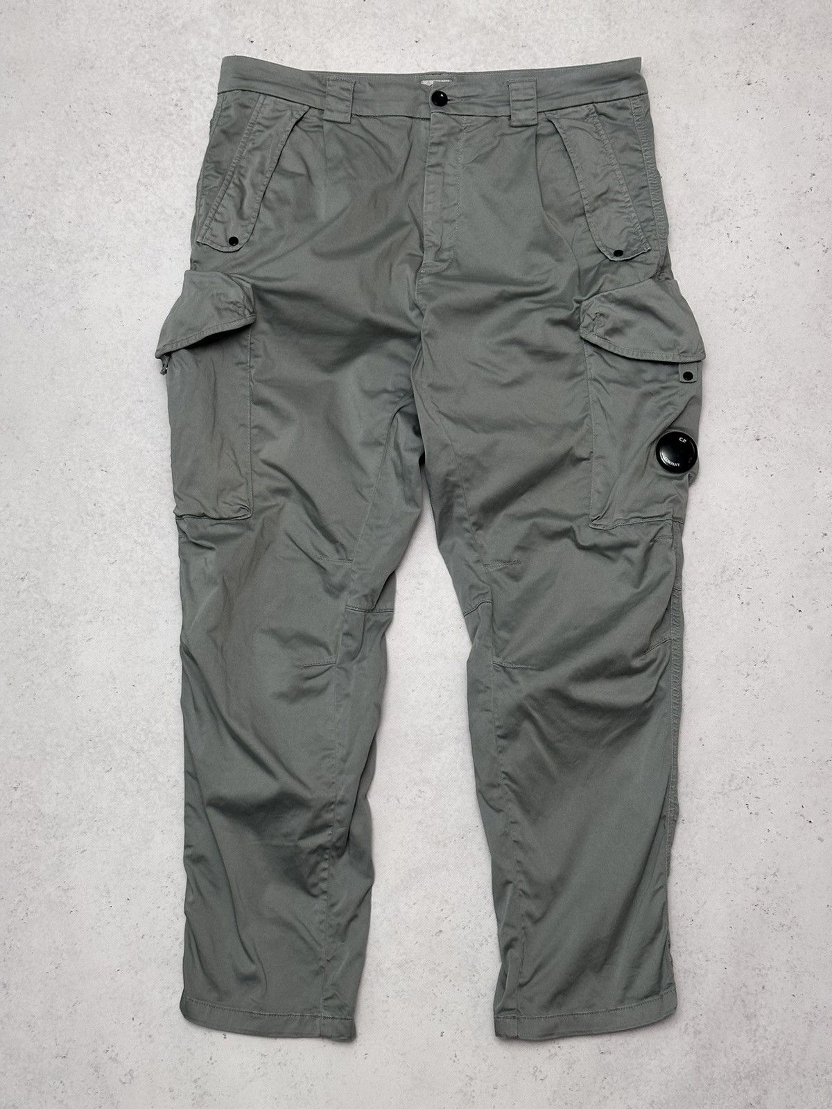 image of C P Company Cp Company Cargo Pants in Grey, Men's (Size 36)