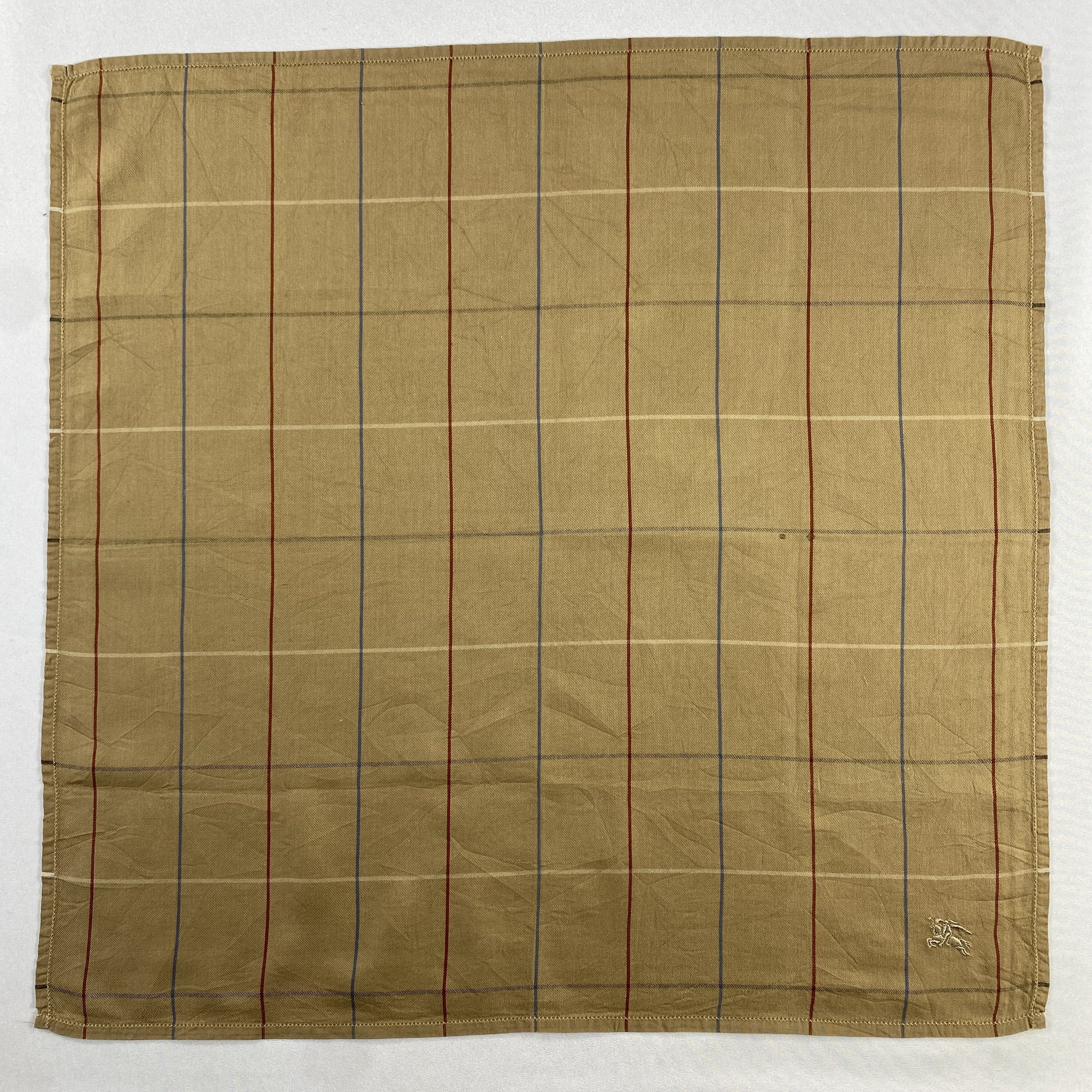 Burberry × Vintage Burberry Handkerchief / Neckerchief / Bandana-P1062 Size ONE SIZE - 1 Thumbnail