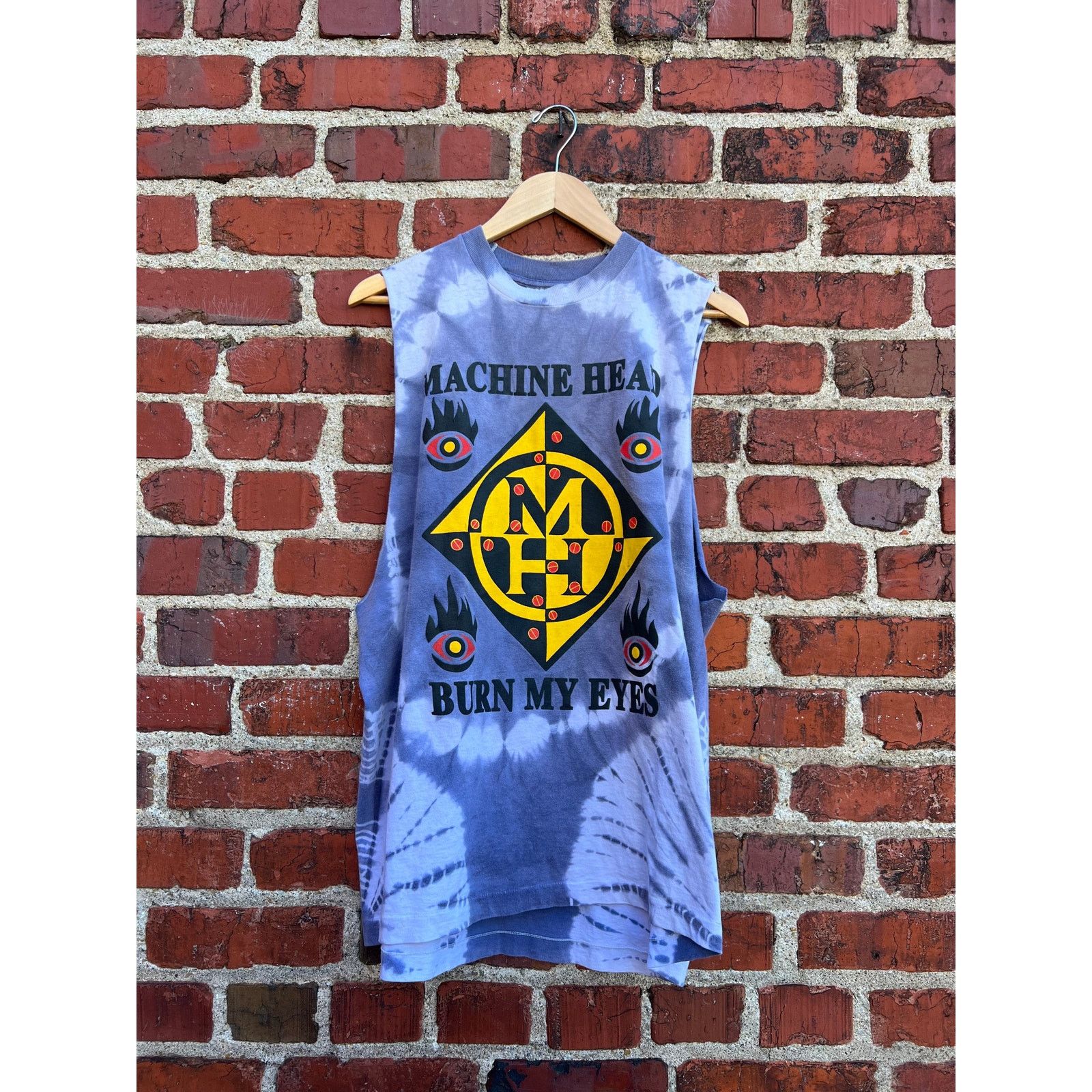 Band Tees 1994 Vintage Machine Head Burn My Eyes Tank Size XL Size US XL / EU 56 / 4 - 1 Thumbnail