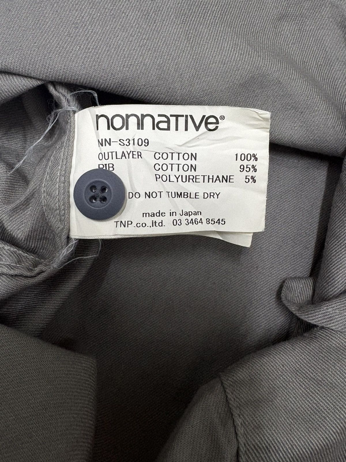 Nonnative TRAINER SHIRT COTTON CHINO OVERDYED Size US M / EU 48-50 / 2 - 4 Thumbnail