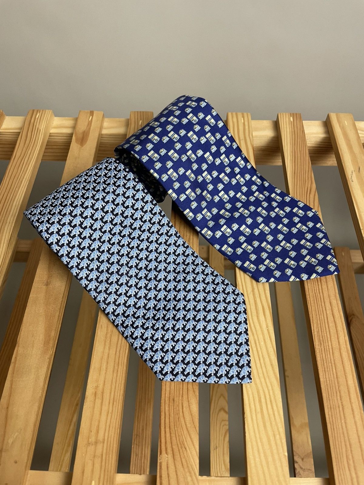 Alfred Dunhill Lot of Dunhill silk ties Size ONE SIZE - 1 Thumbnail