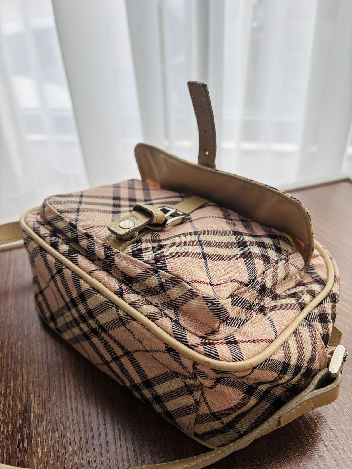 Burberry Burberry Pink Check Crossbody Size ONE SIZE - 7 Thumbnail