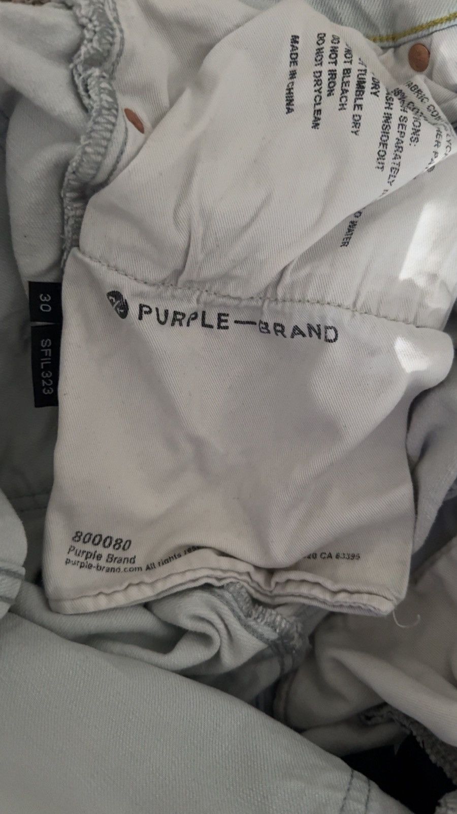 Purple Brand Sky blue purple brand jeans Size US 30 / EU 46 - 6 Thumbnail