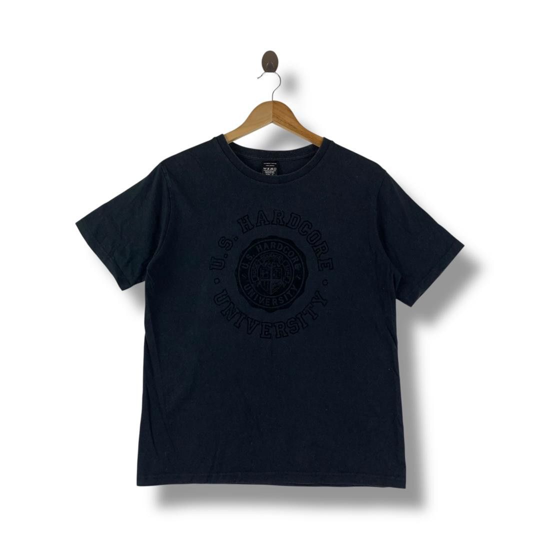Number (N)ine NUMBERNI(N)E US HARDCORE velvet printed logo tee Size US S / EU 44-46 / 1 - 1 Thumbnail