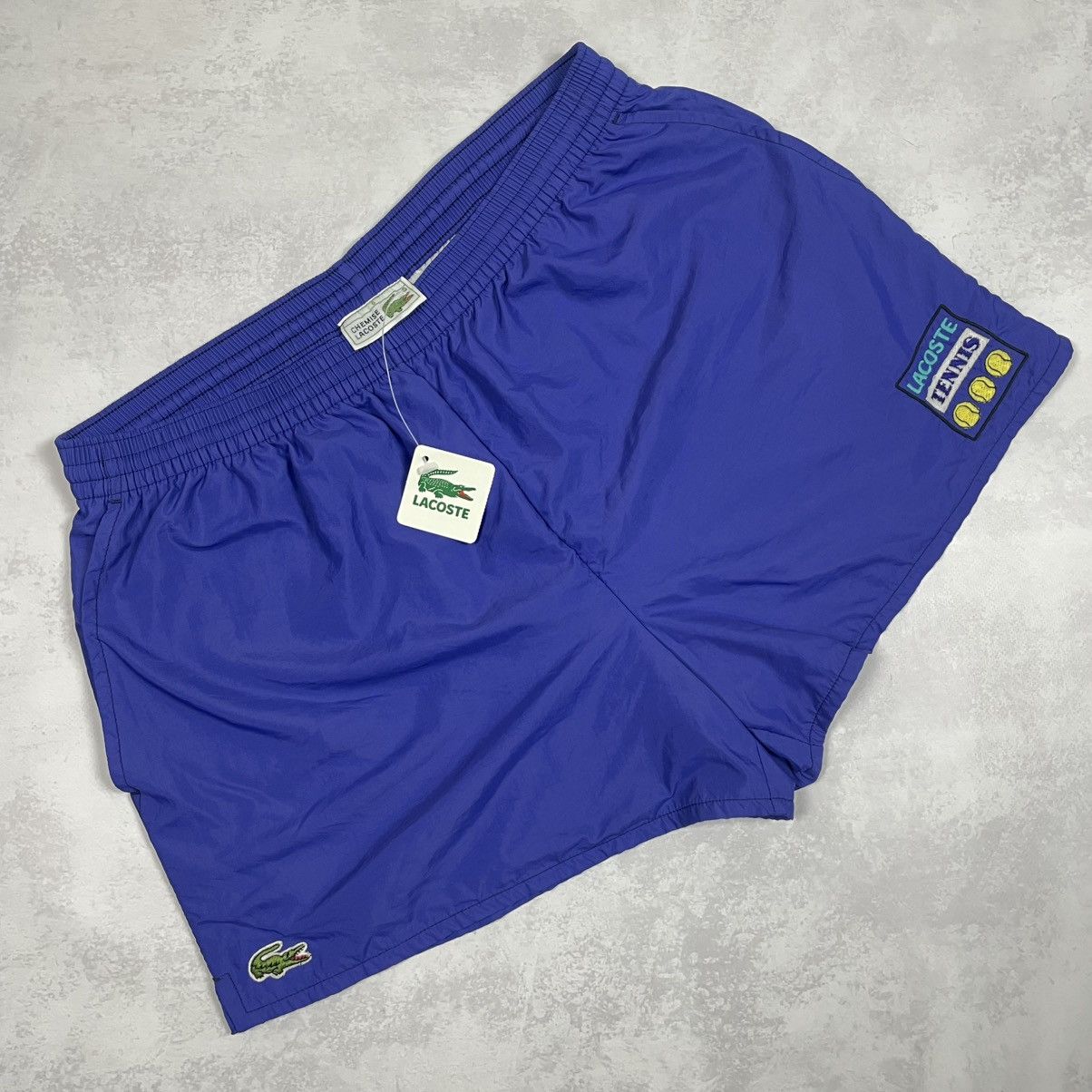Lacoste New Vintage Chemise Lacoste Men’s Nylon Tennis Shorts Size 6 Size US 33 - 1 Thumbnail