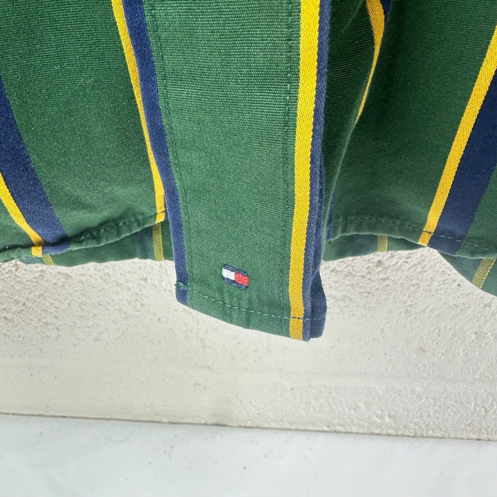 Tommy Hilfiger Tommy Hilfiger Men's Dress Shirt 80's 2 Ply Fabric XL Size US XL / EU 56 / 4 - 4 Thumbnail