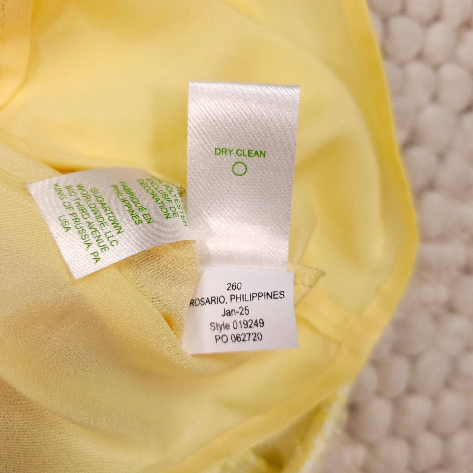Lilly Pulitzer NWT Lilly Pulitzer Margarete Boucle Skirted Romper Yellow 6 Size M / US 6-8 / IT 42-44 - 10 Thumbnail